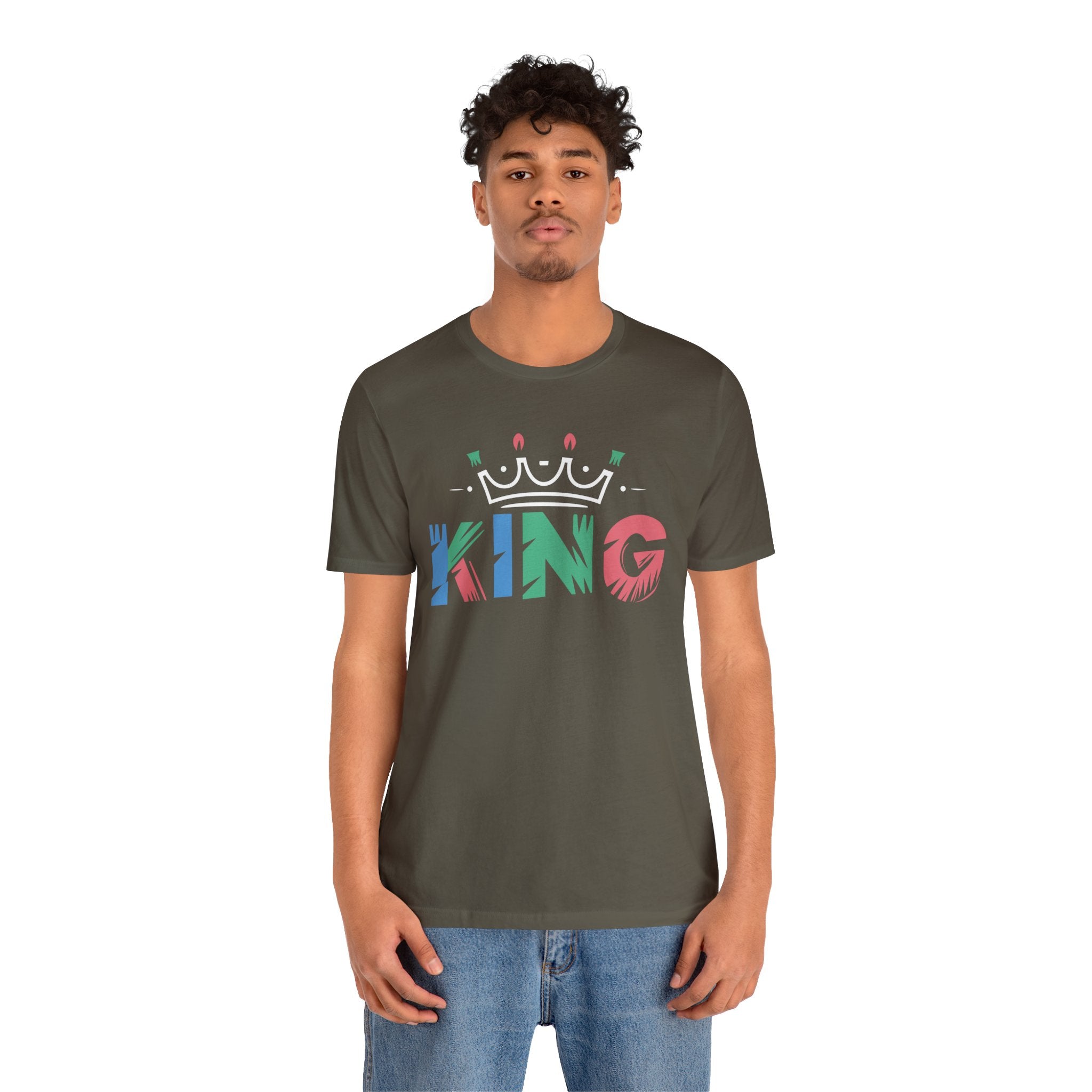 King Unisex Jersey Short Sleeve Tee