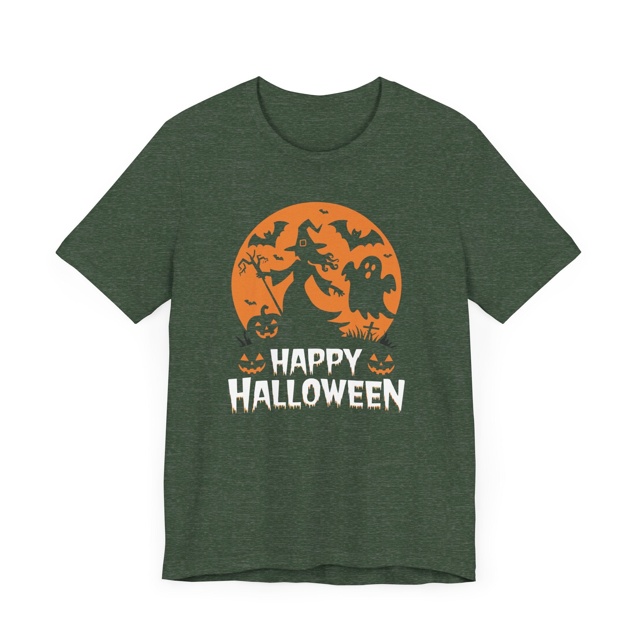 Happy Halloween Unisex Jersey Short Sleeve Tee