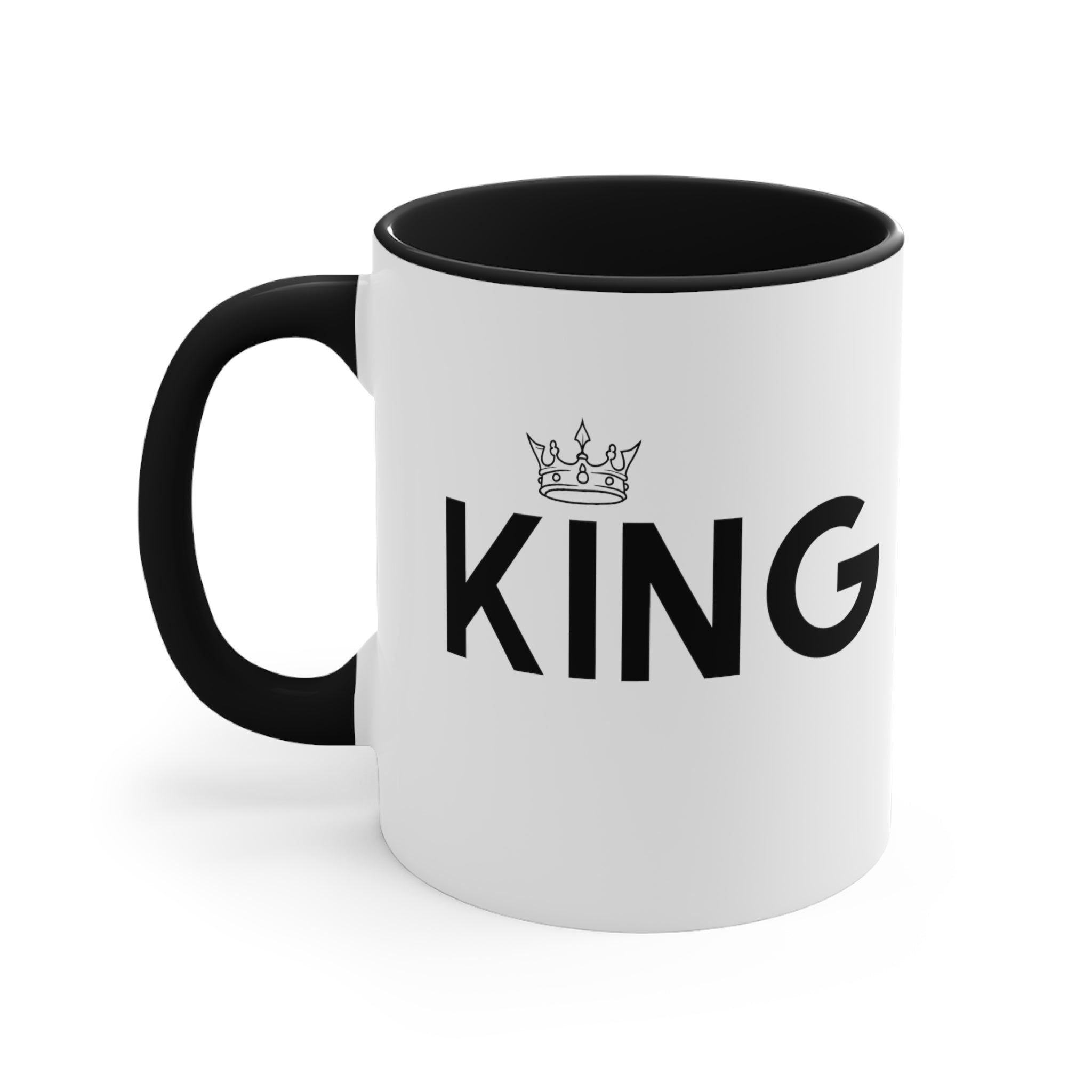 KING White Mug 11oz