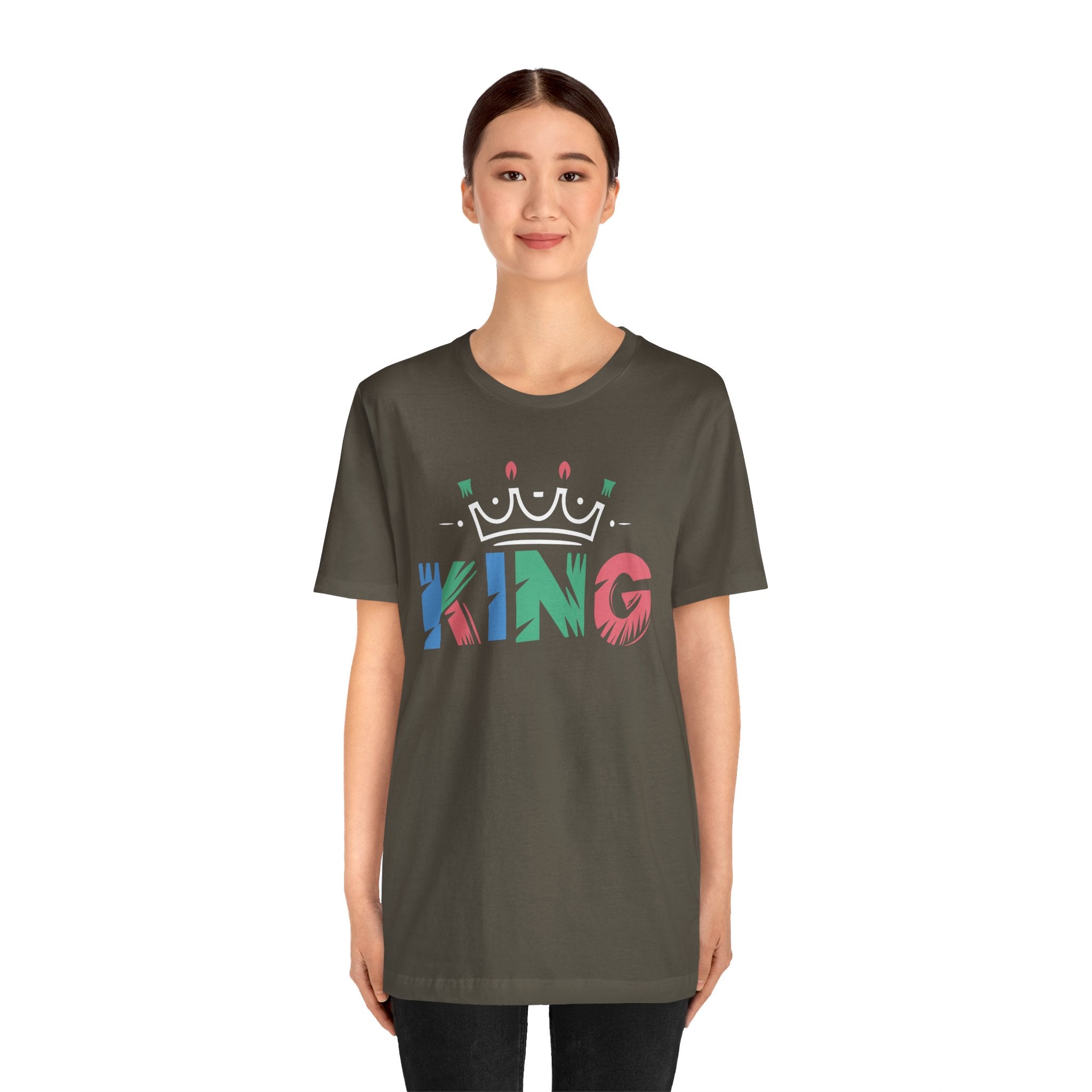 King Unisex Jersey Short Sleeve Tee