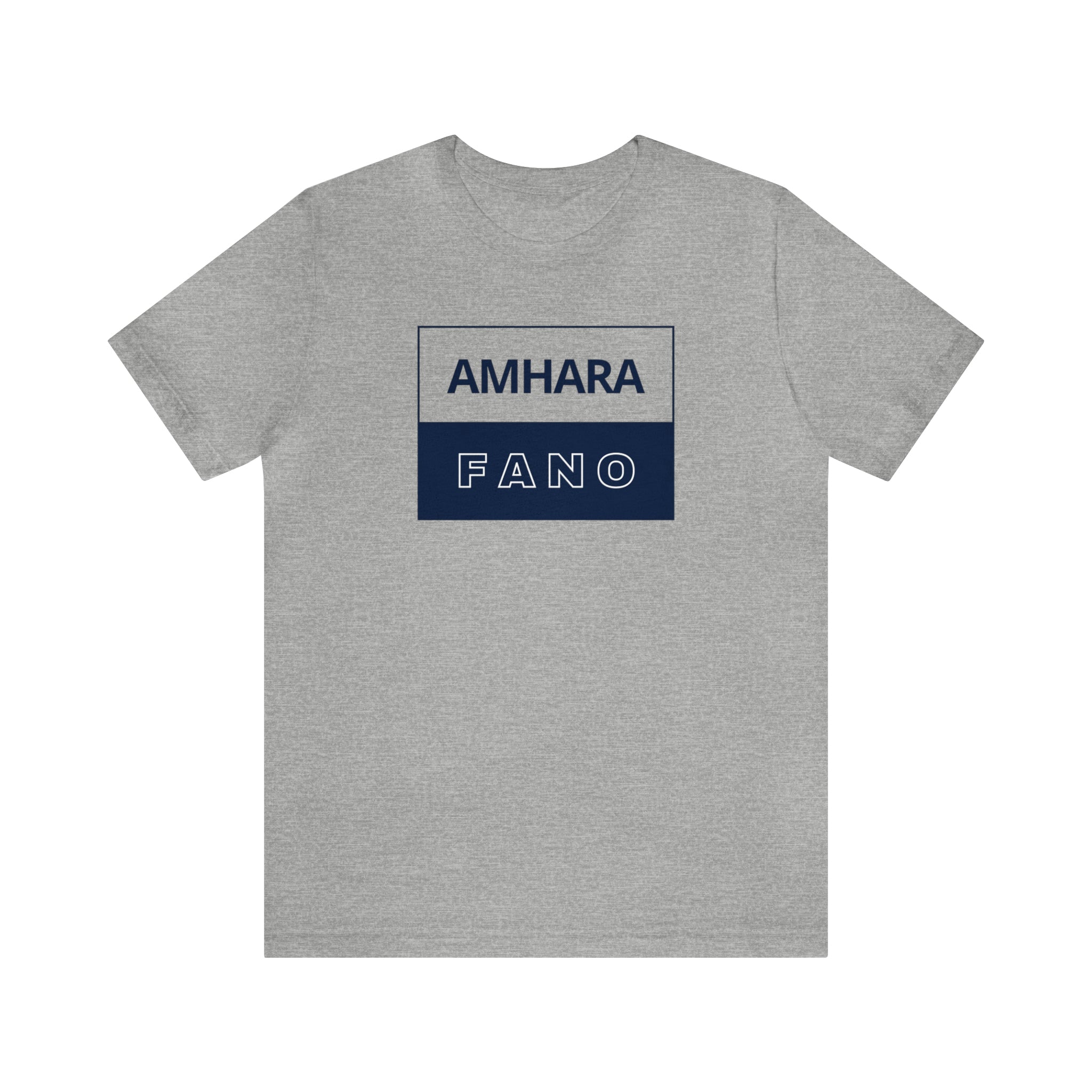 AMHARA FANO UNISEX JERSEY SHORT SLEEVE TEE