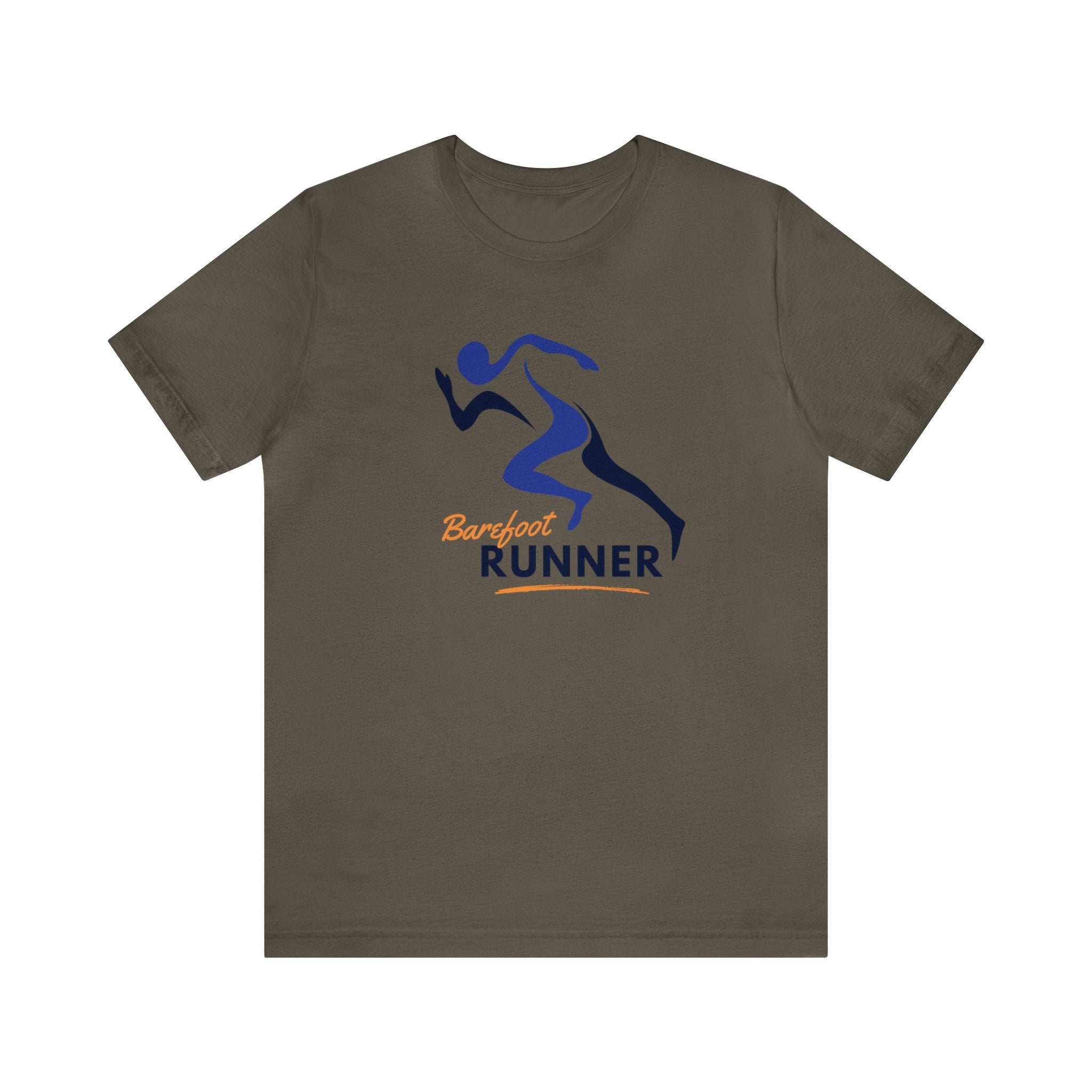 Barefoot Runner Unisex Jersey Short Sleeve Tee