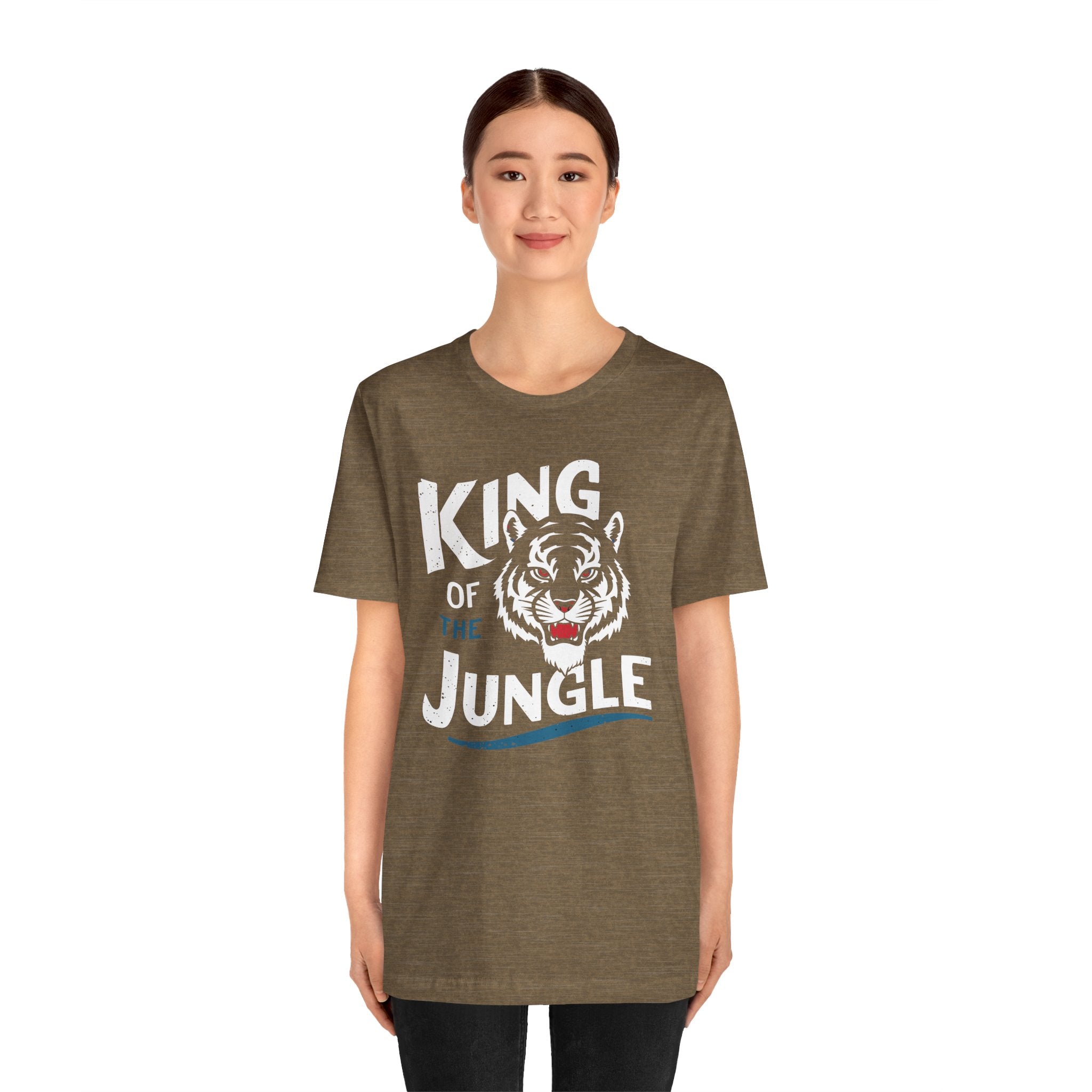 King of the Jungle Unisex Jersey Short Sleeve Tee