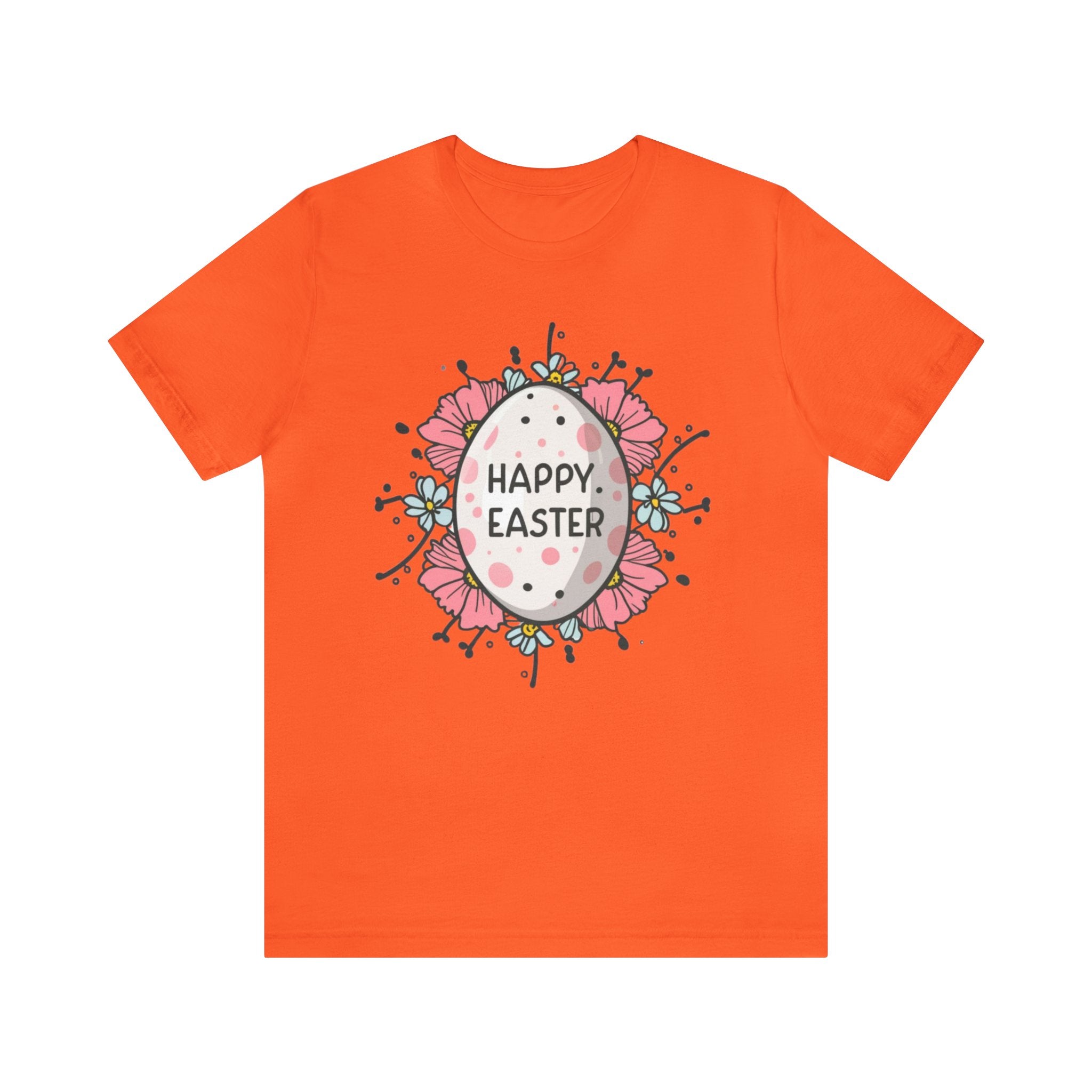 Happy Easter Unisex Jersey Short Sleeve Tee