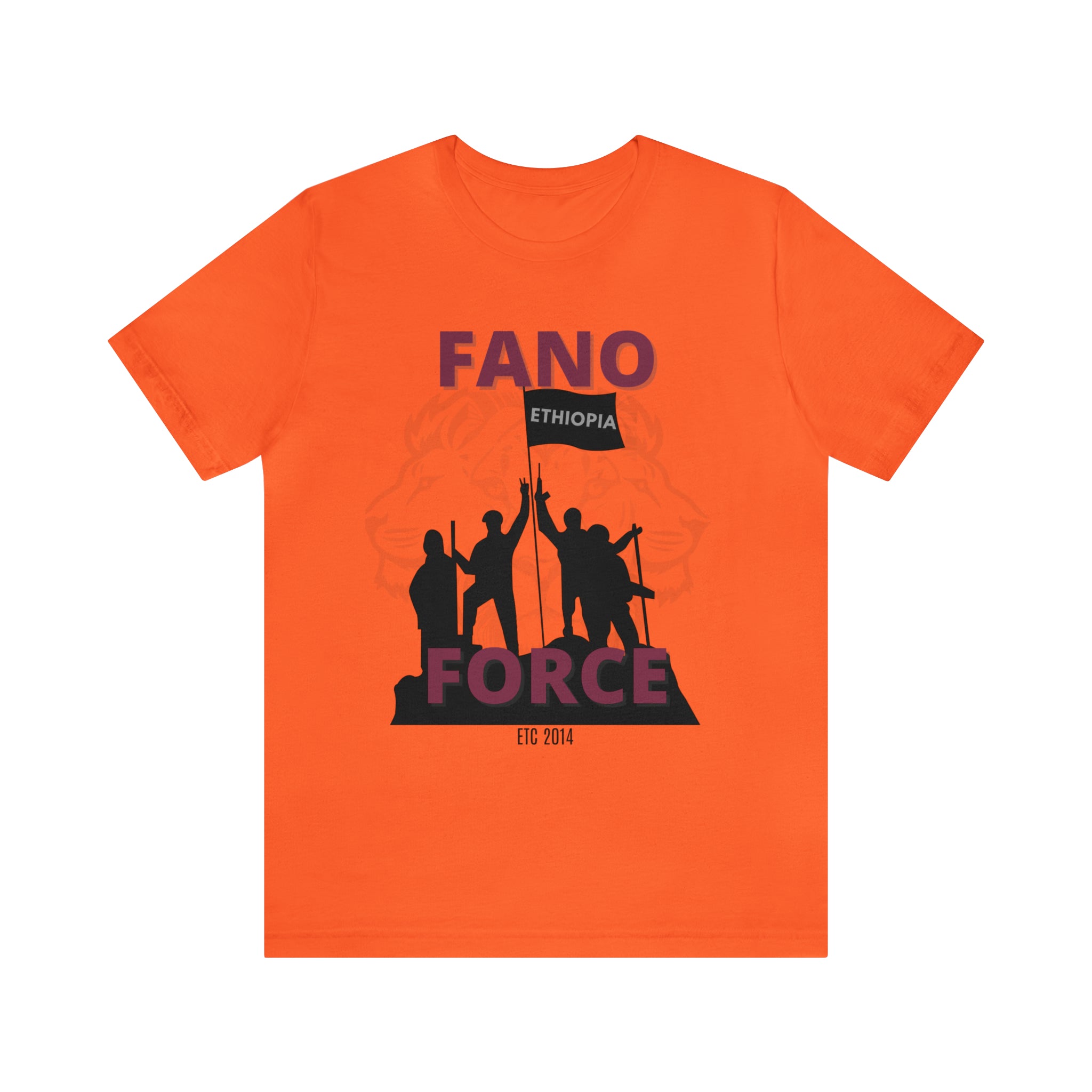 FANO GROUP WITH LION UNISEX JERSEY T-SHIRT