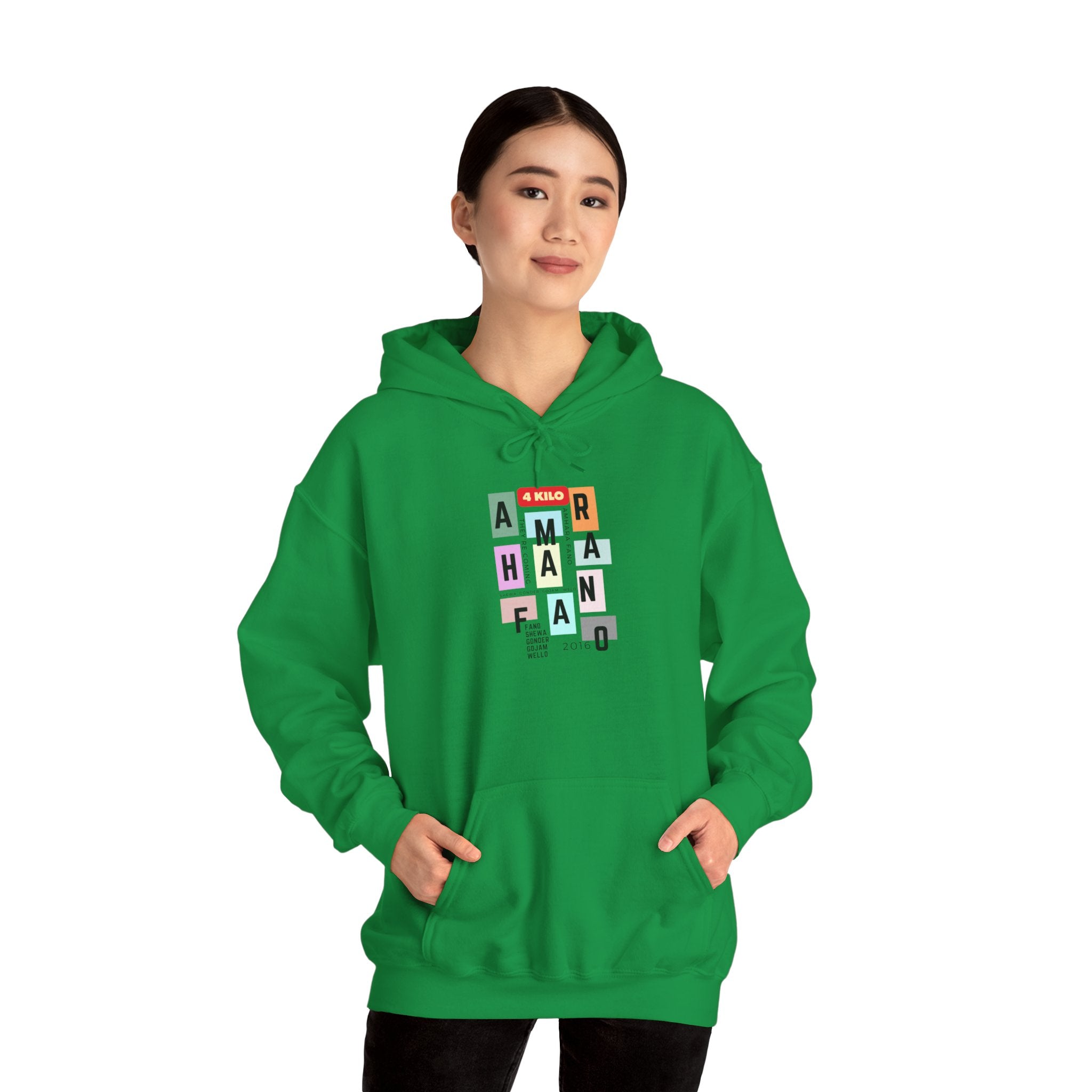 Amhara Fano Unisex Heavy Blend™ Hooded Sweatshirt