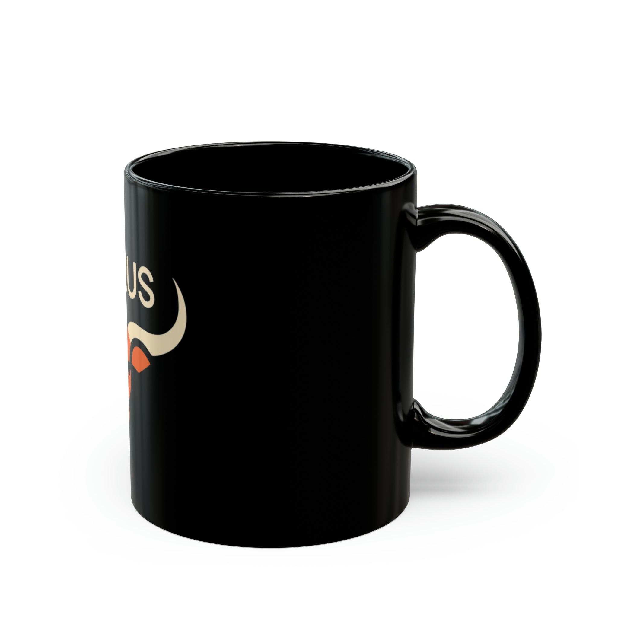 Taurus 11oz Black Mug