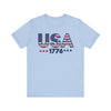 USA 1776 Unisex Jersey Short Sleeve Tee