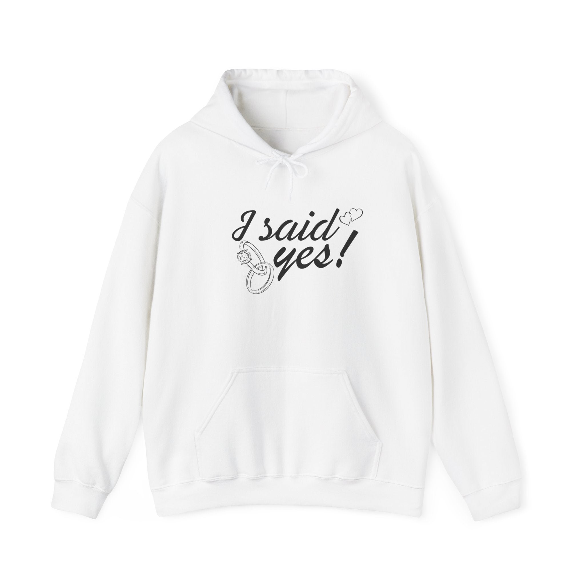 I Said Yes Unisex Heavy Blend™ Hooded Sweatshirt