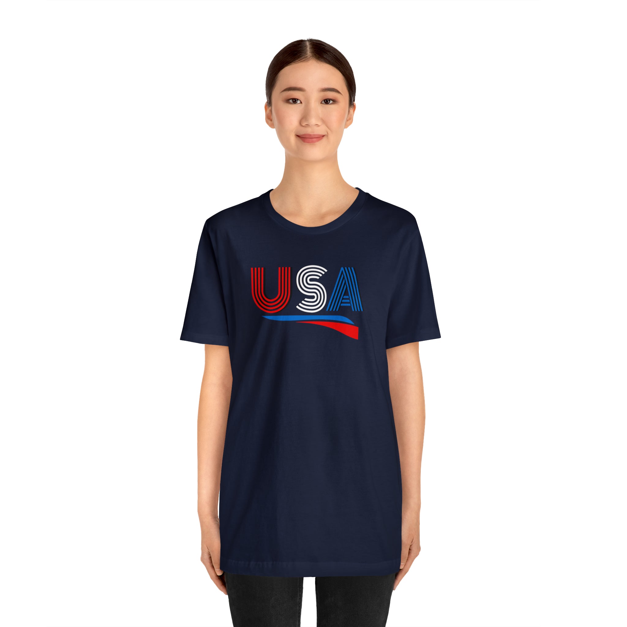 U.S.A UNISEX JERSEY SHORT SLEEVE TEE