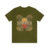 Summer Unisex Jersey Short Sleeve Tee