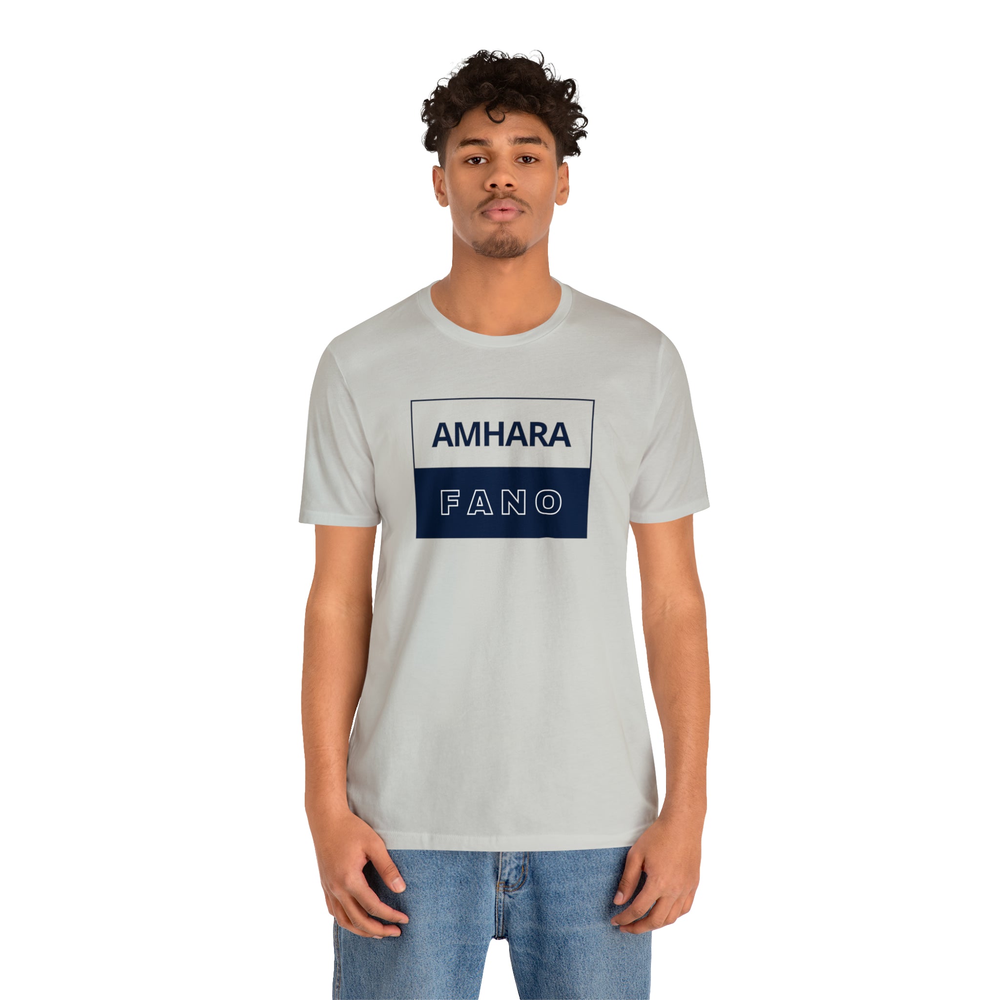 AMHARA FANO UNISEX JERSEY SHORT SLEEVE TEE