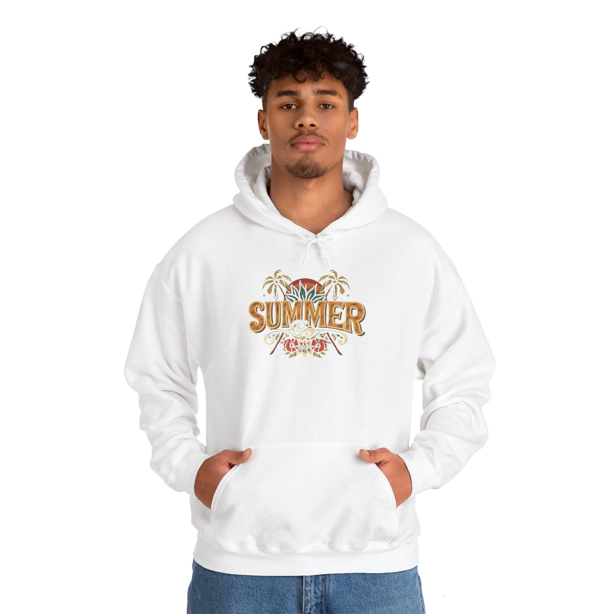 Summer Unisex Heavy Blend™ Hooded Sweatshirt