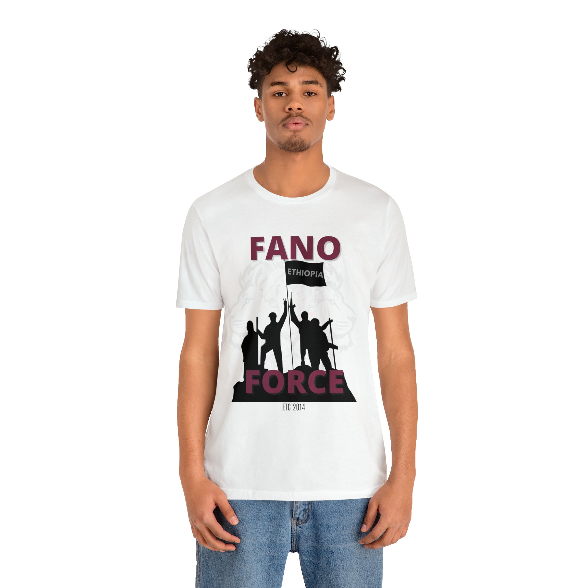 FANO GROUP WITH LION UNISEX JERSEY T-SHIRT