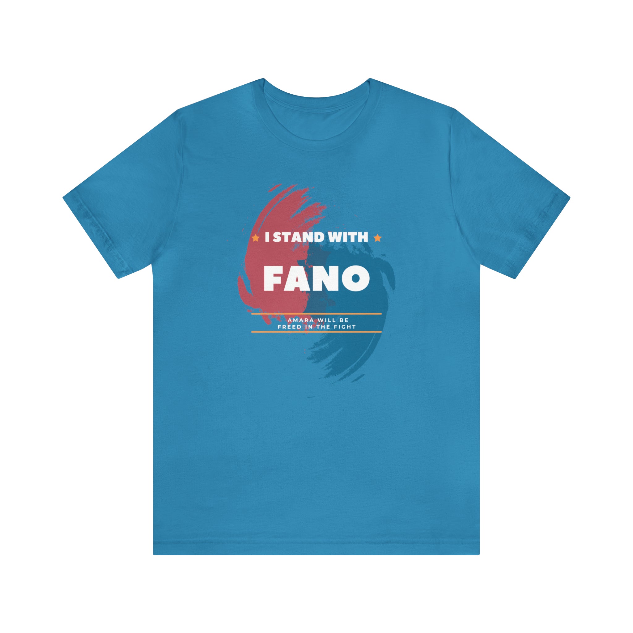 I STAND WITH FANO UNISEX JERSEY TEE