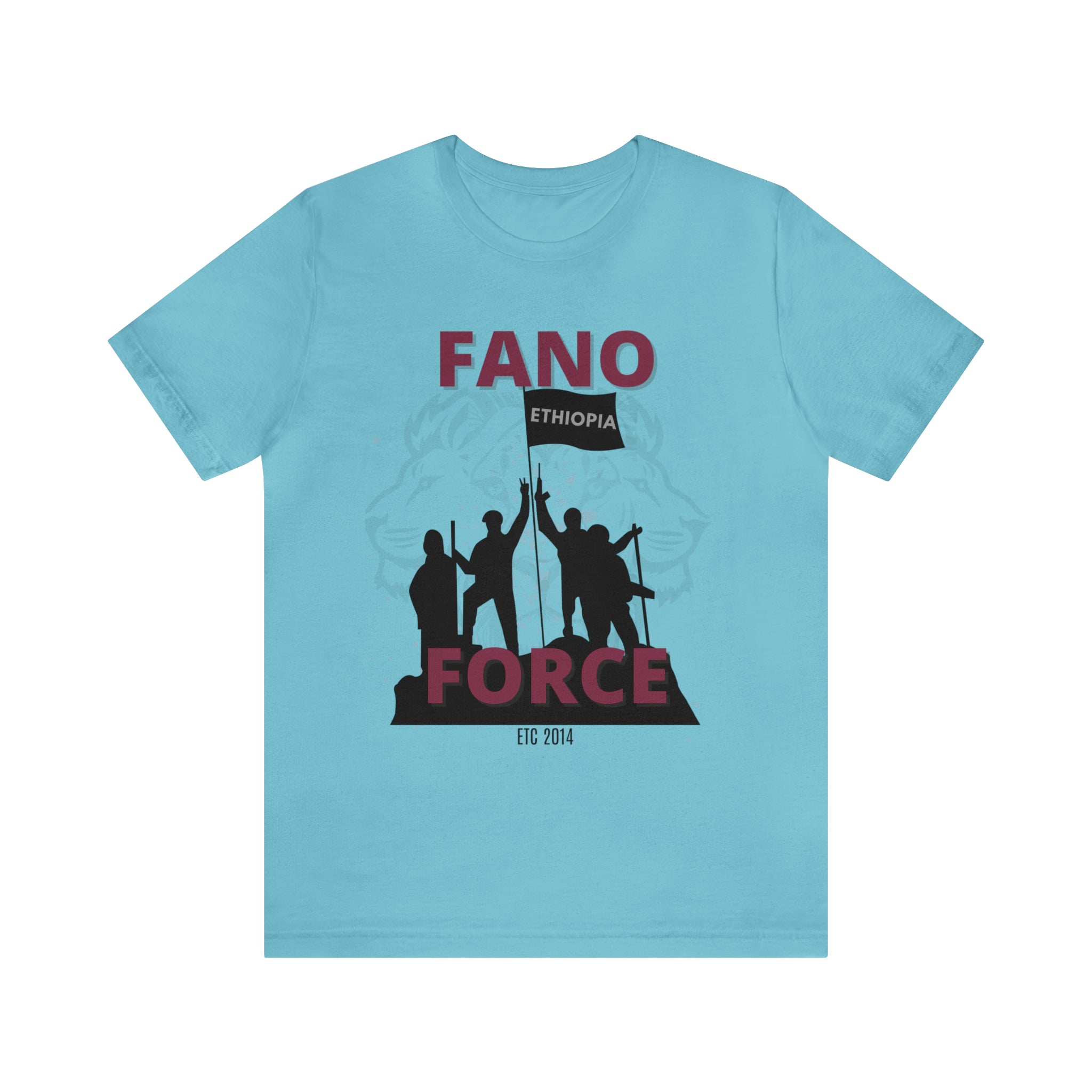 FANO GROUP WITH LION UNISEX JERSEY T-SHIRT