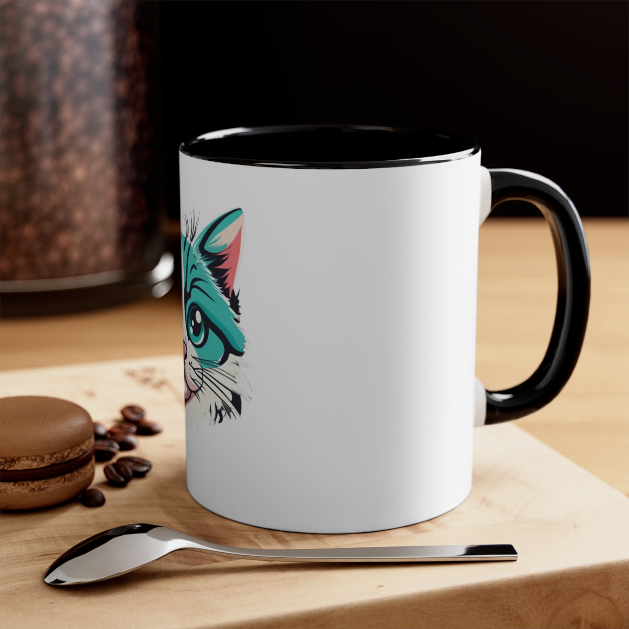 Cat White Mug 11oz