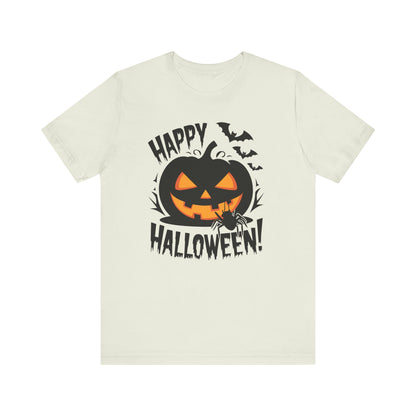 Happy Halloween Unisex Jersey Short Sleeve Tee
