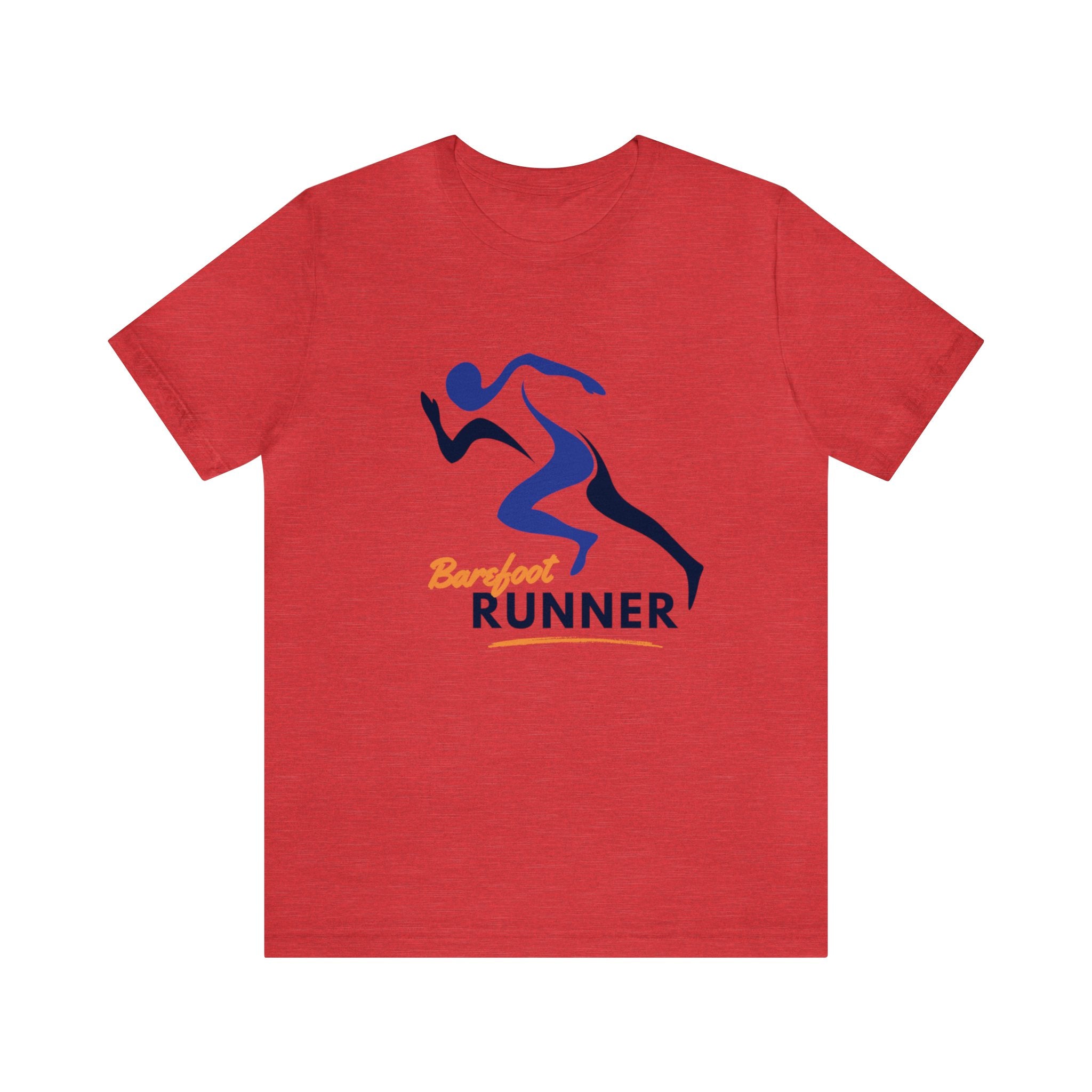 Barefoot Runner Unisex Jersey Short Sleeve Tee