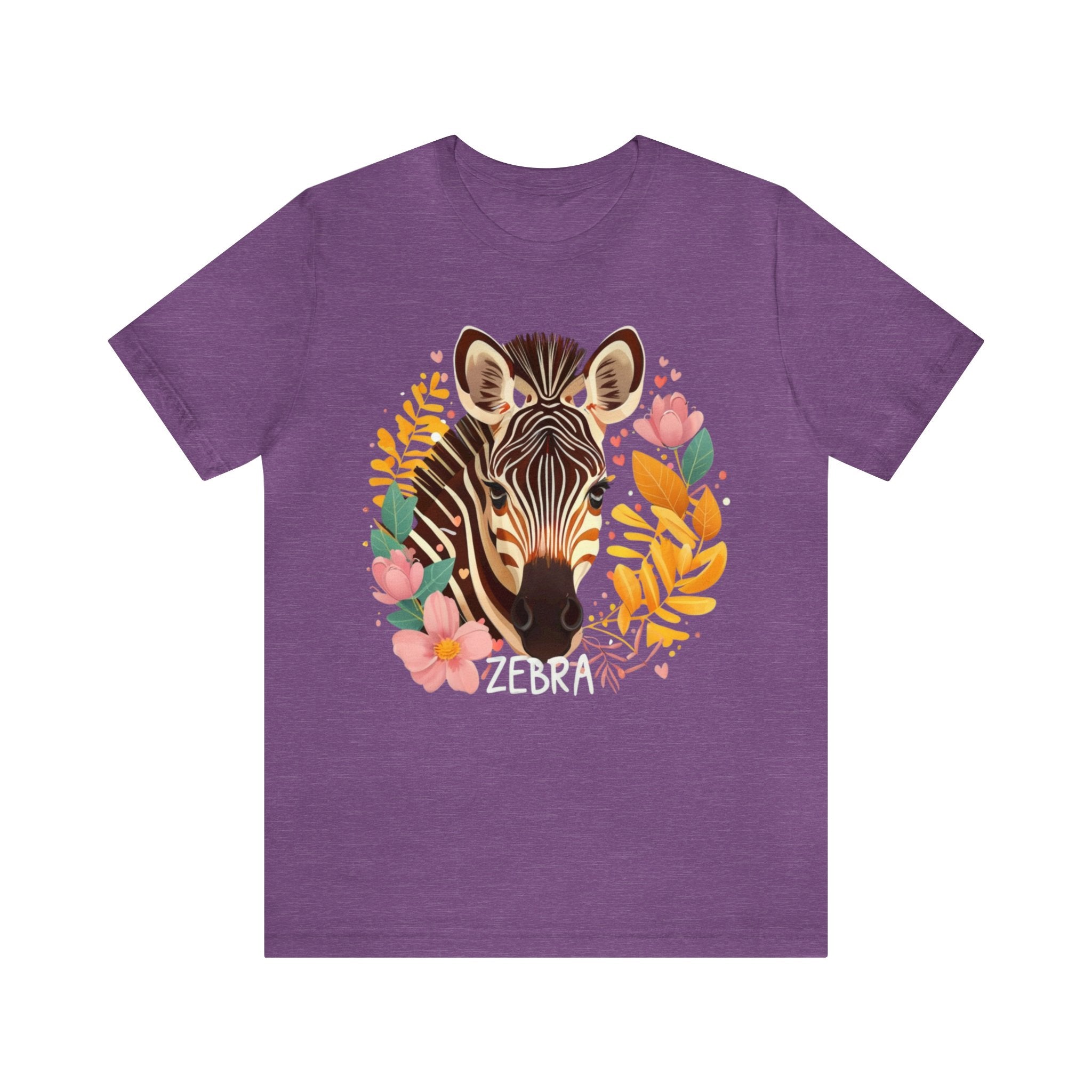 Zebra Unisex Jersey Short Sleeve Tee