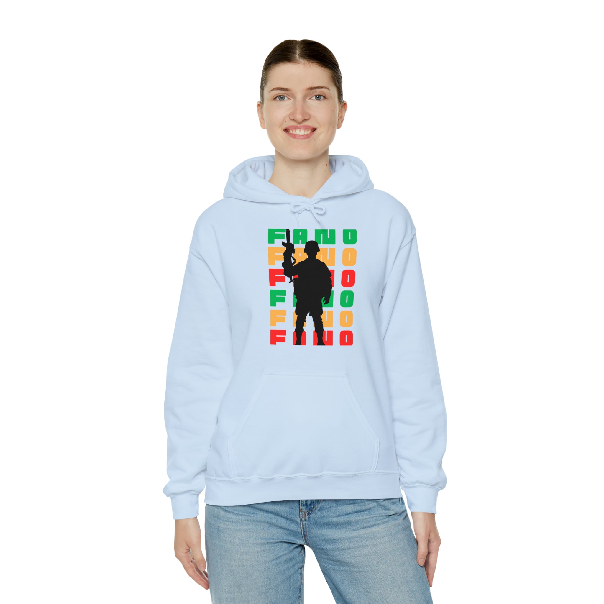 FLAG BACKGROUND FANO UNISEX HOODIE™