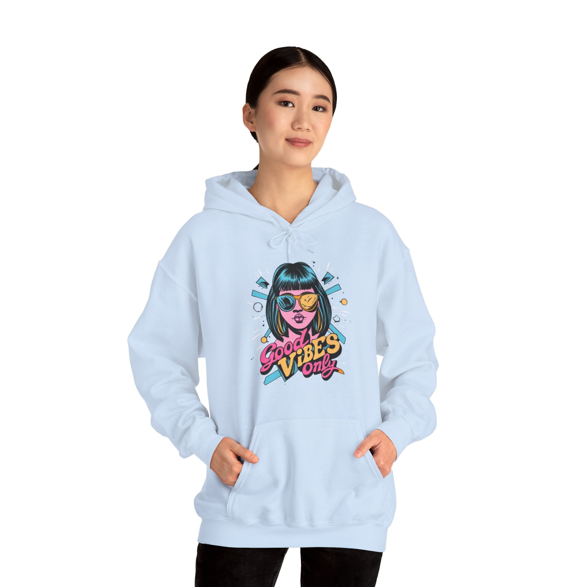 Good Vibes Only Unisex Heavy Blend™ Hooded Sweatshirt