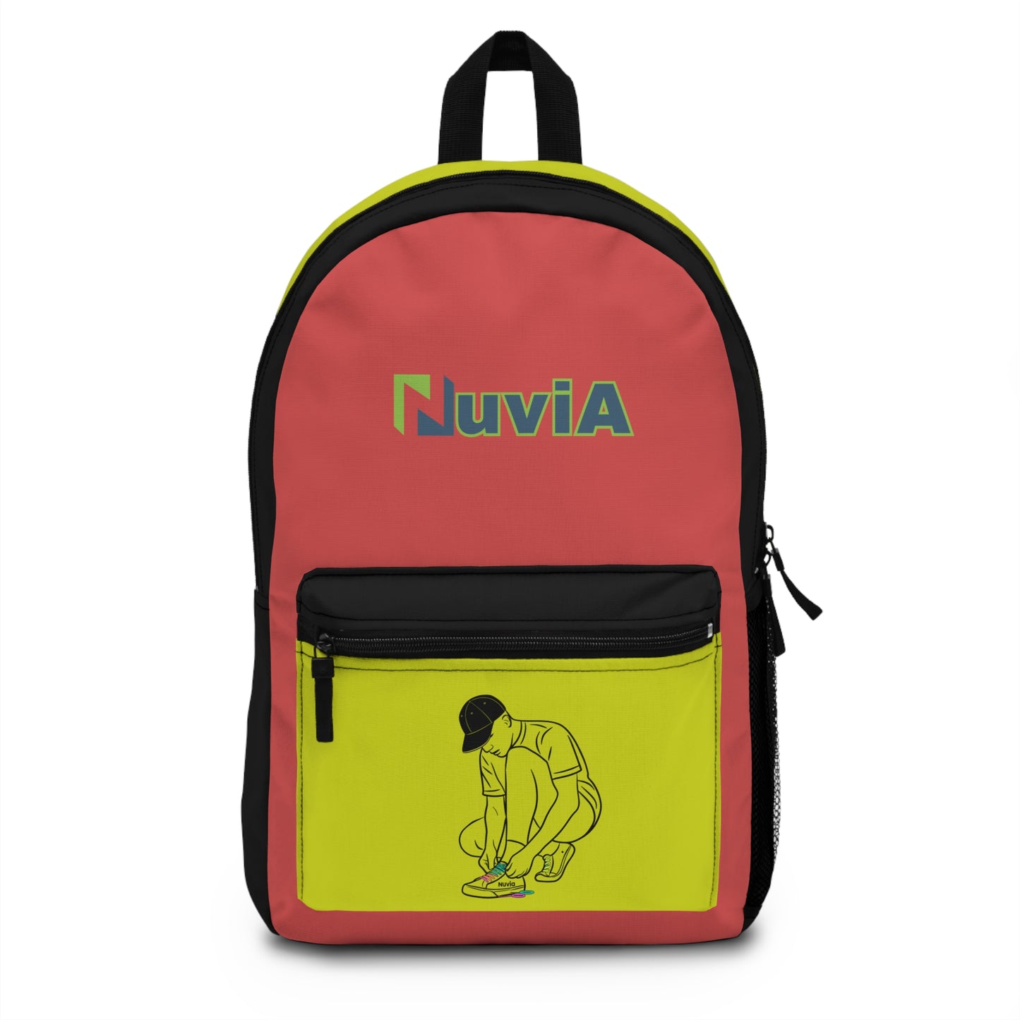 Nuvia lime green Backpack