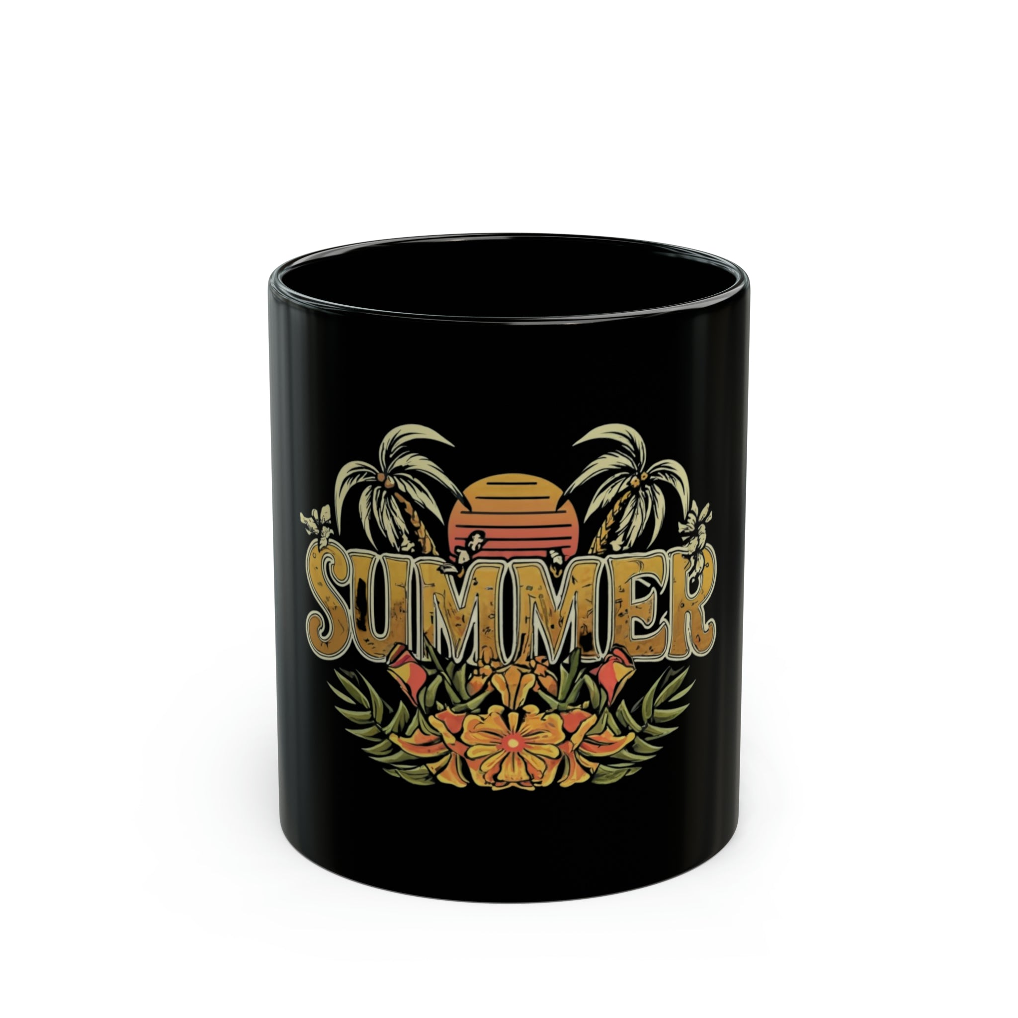 SUMMER 11oz Black Mug