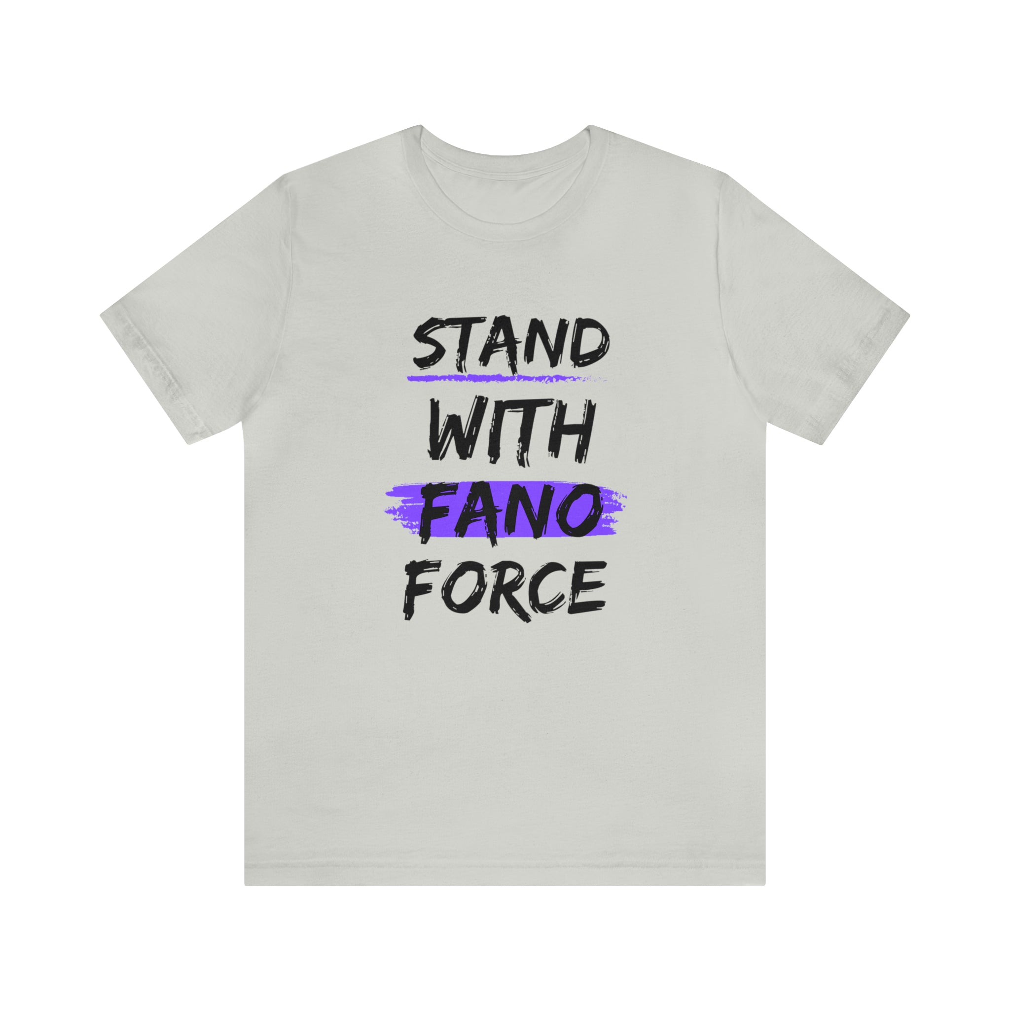 STAND WITH FANO UNISEX JERSEY TEE