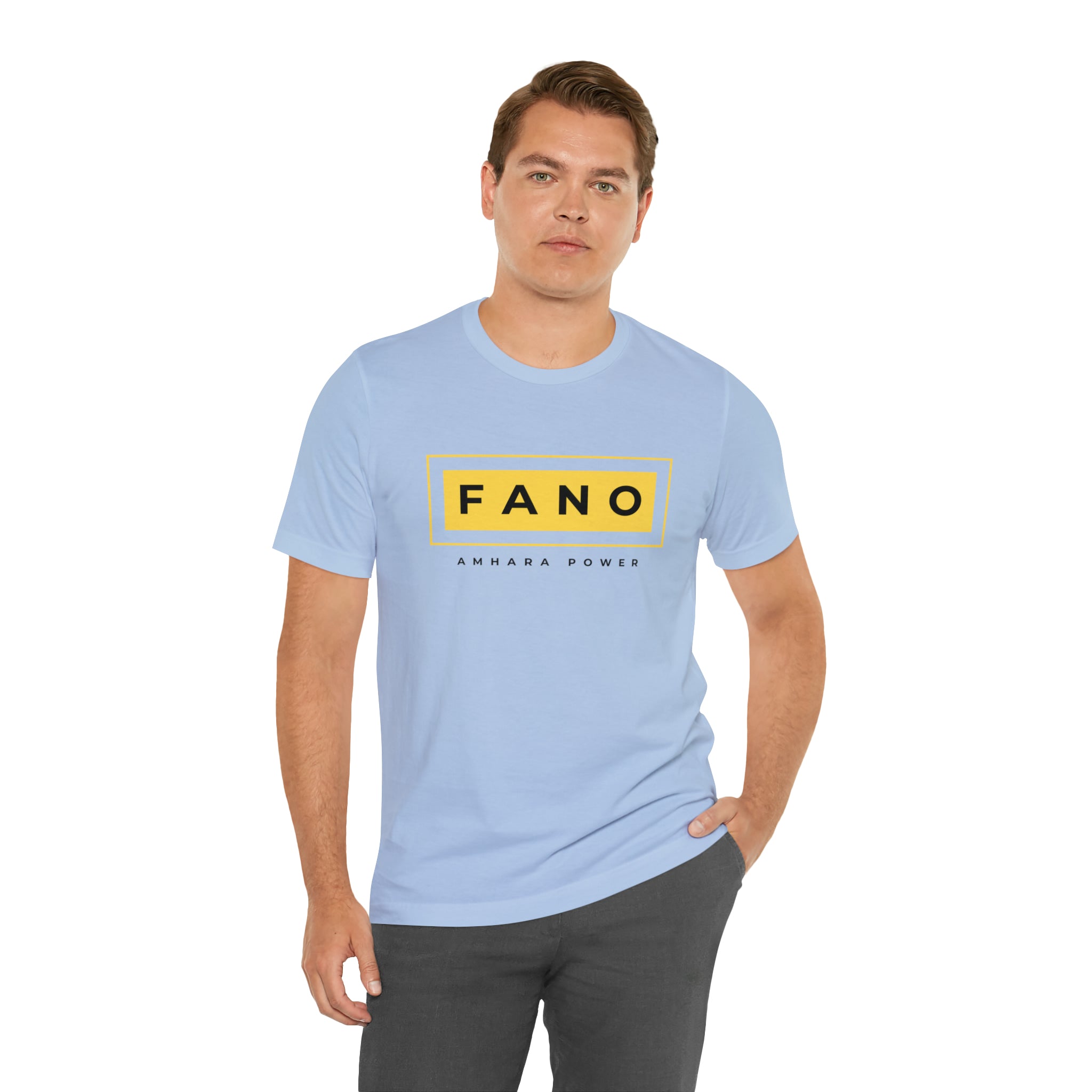 UNISEX FANO YELLOW JERSEY TEE