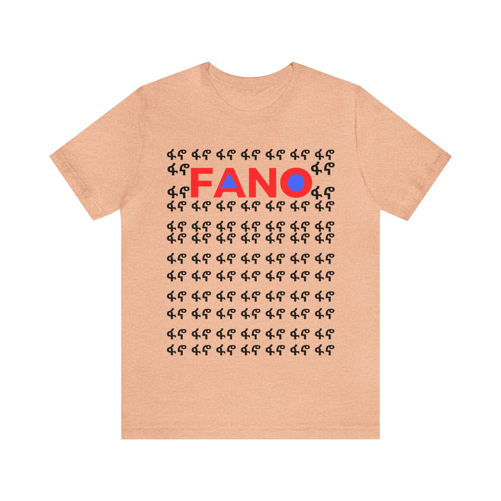 FANO FIDEL UNISEX JERSEY T-SHIRT