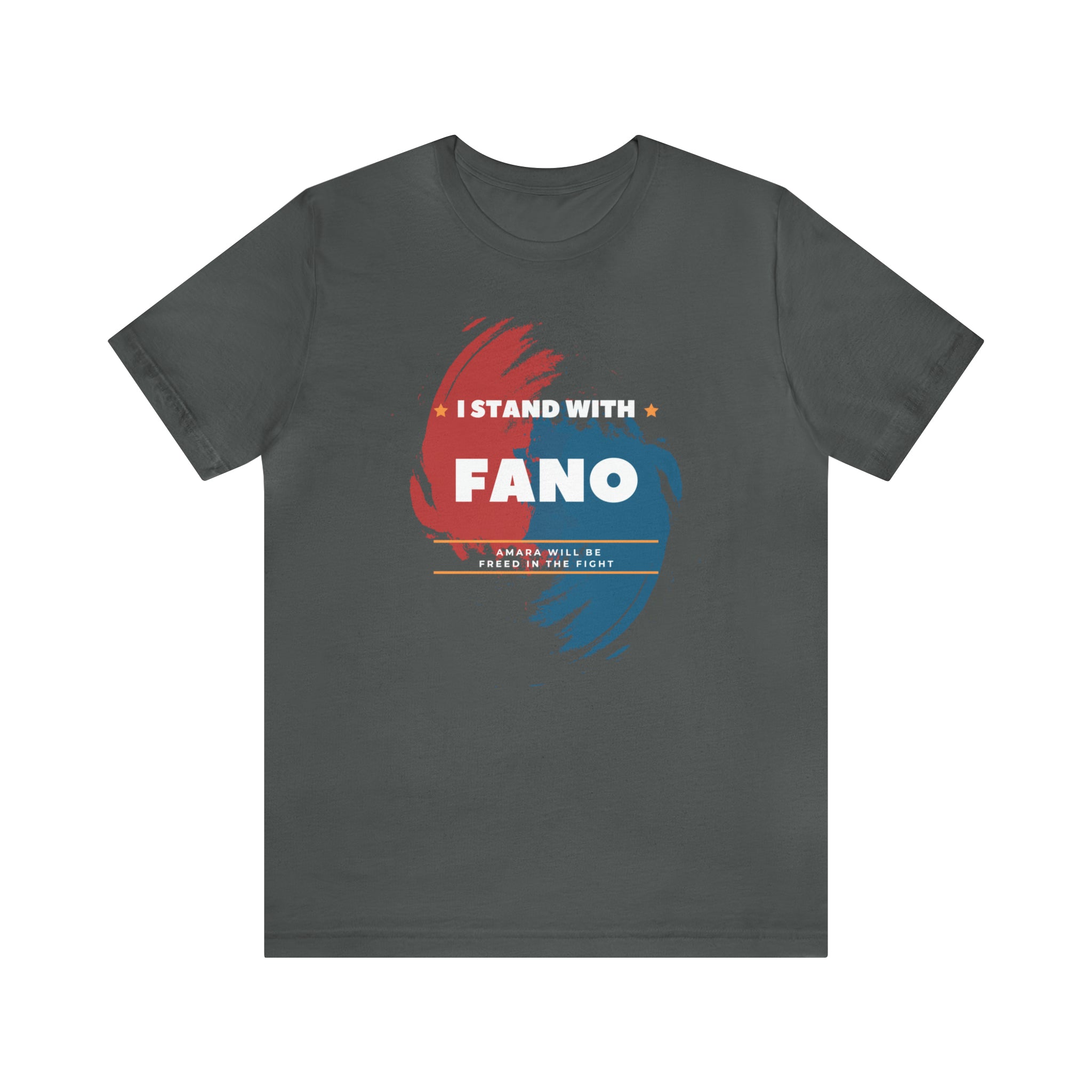 I STAND WITH FANO UNISEX JERSEY TEE