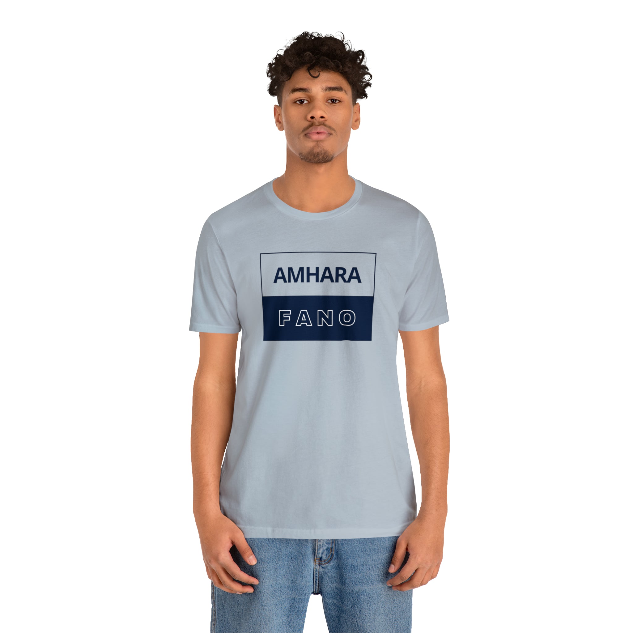 AMHARA FANO UNISEX JERSEY SHORT SLEEVE TEE