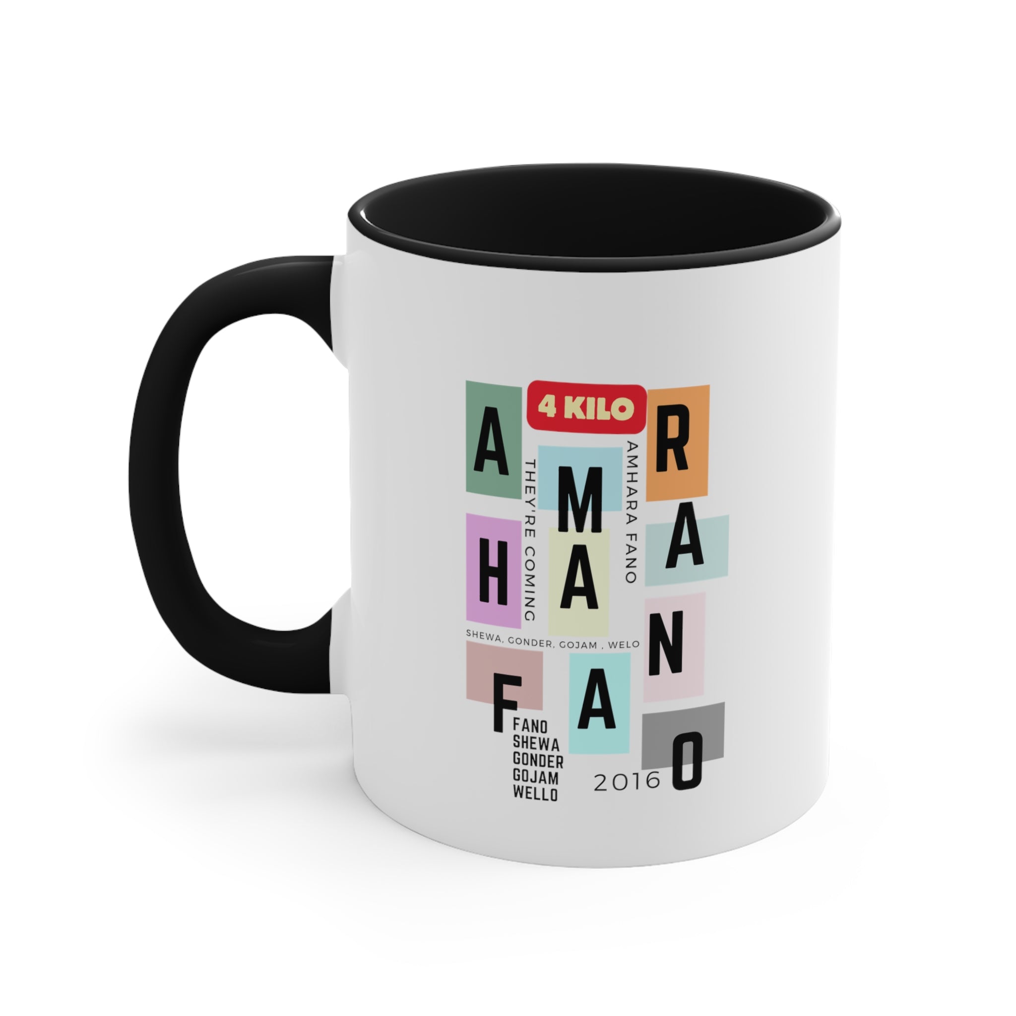 AMHARA FANO White Mug 11oz