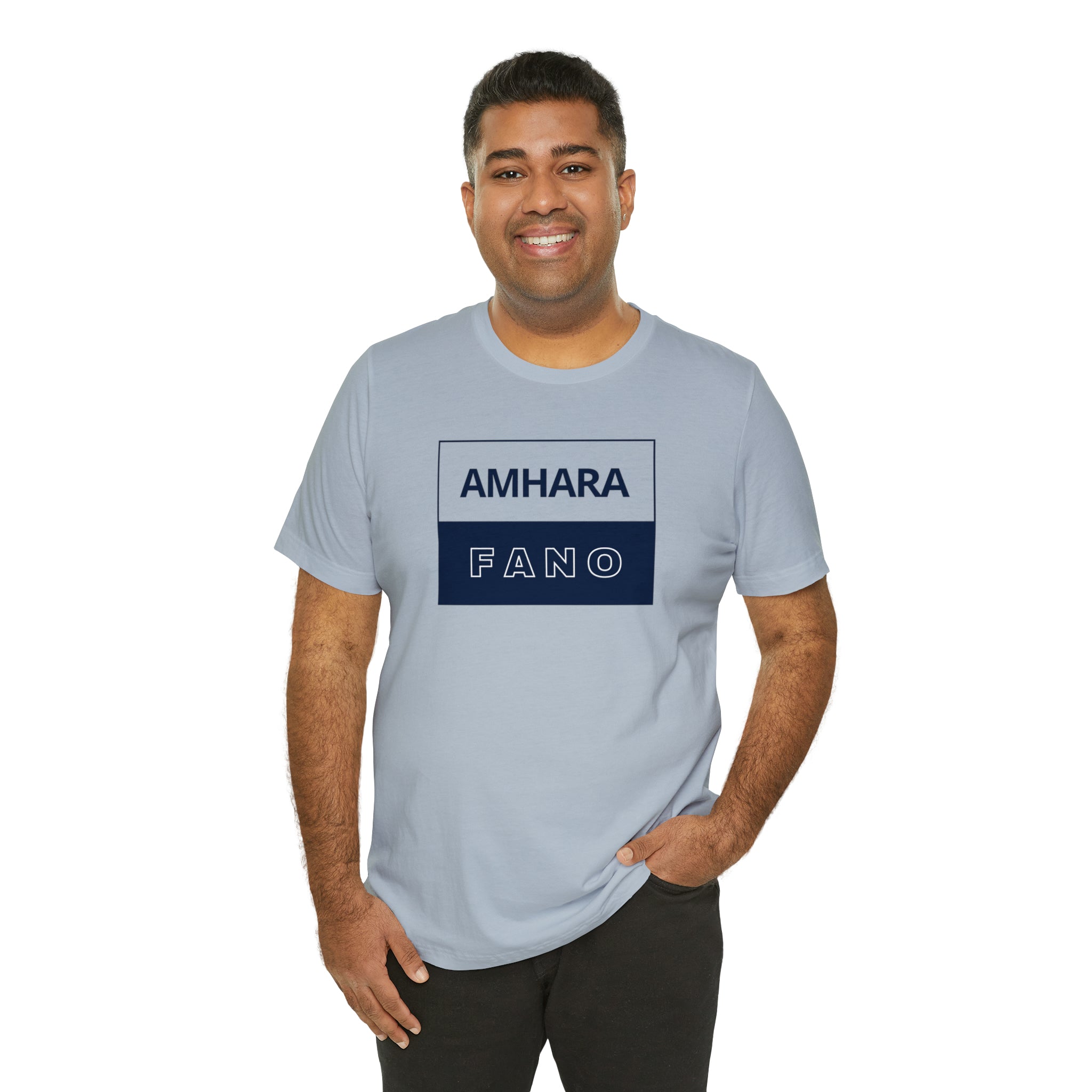 AMHARA FANO UNISEX JERSEY SHORT SLEEVE TEE