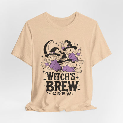Witch's Brew Crew Unisex Jersey Short Sleeve Tee