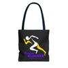 Barefoot Runner Tote Bag (AOP)