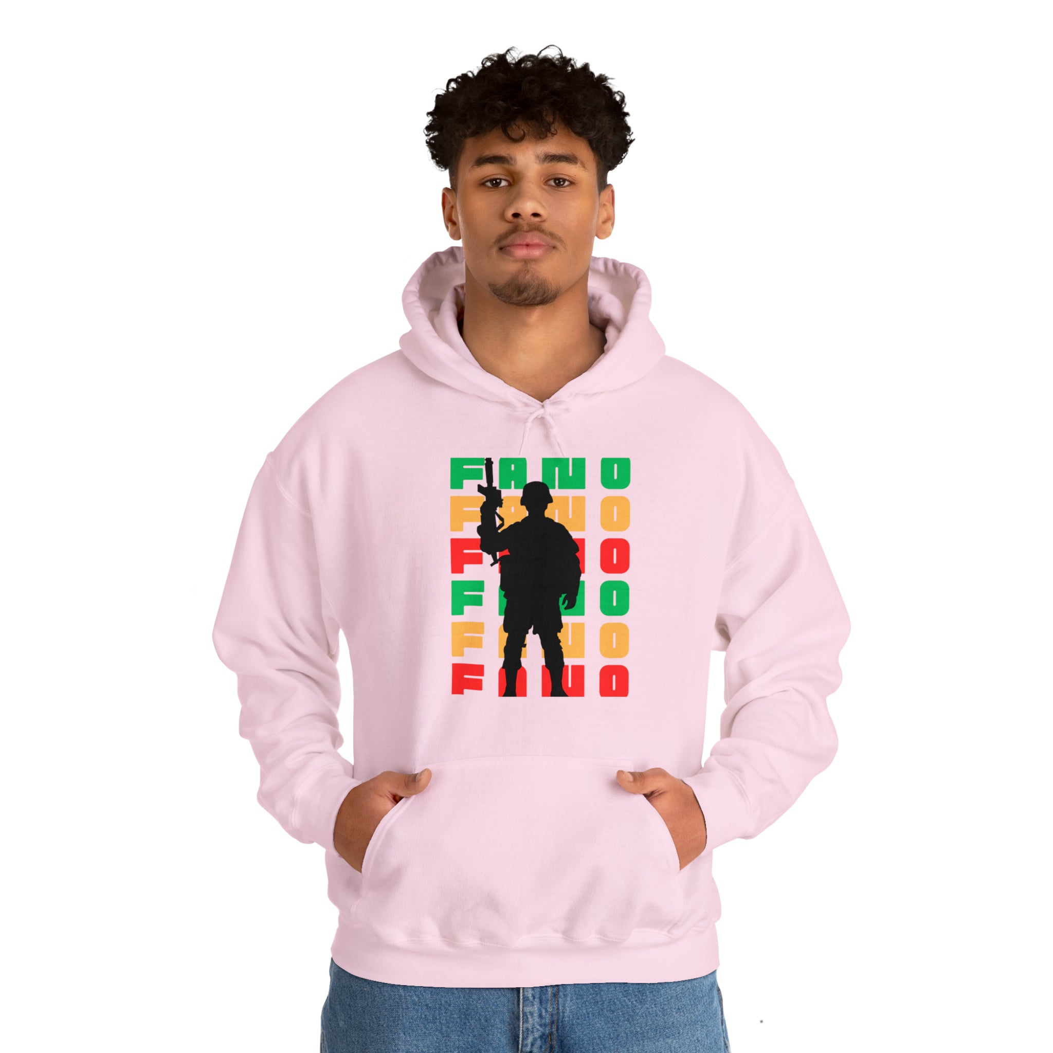 FLAG BACKGROUND FANO UNISEX HOODIE™