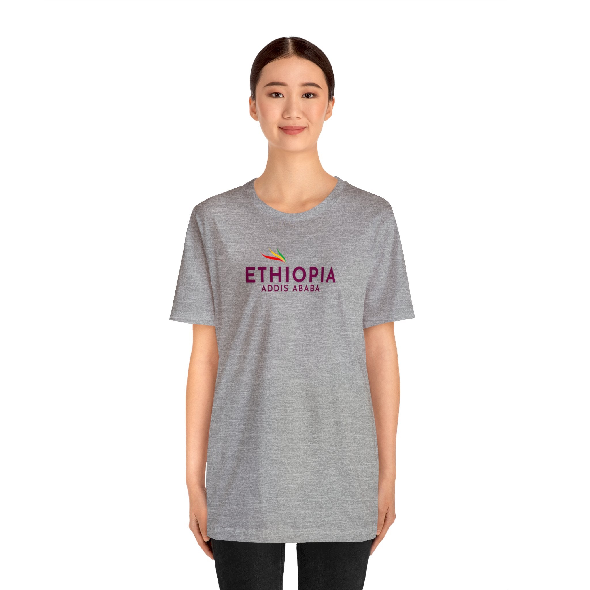 Ethiopia Addis Ababa Unisex Jersey Short Sleeve Tee