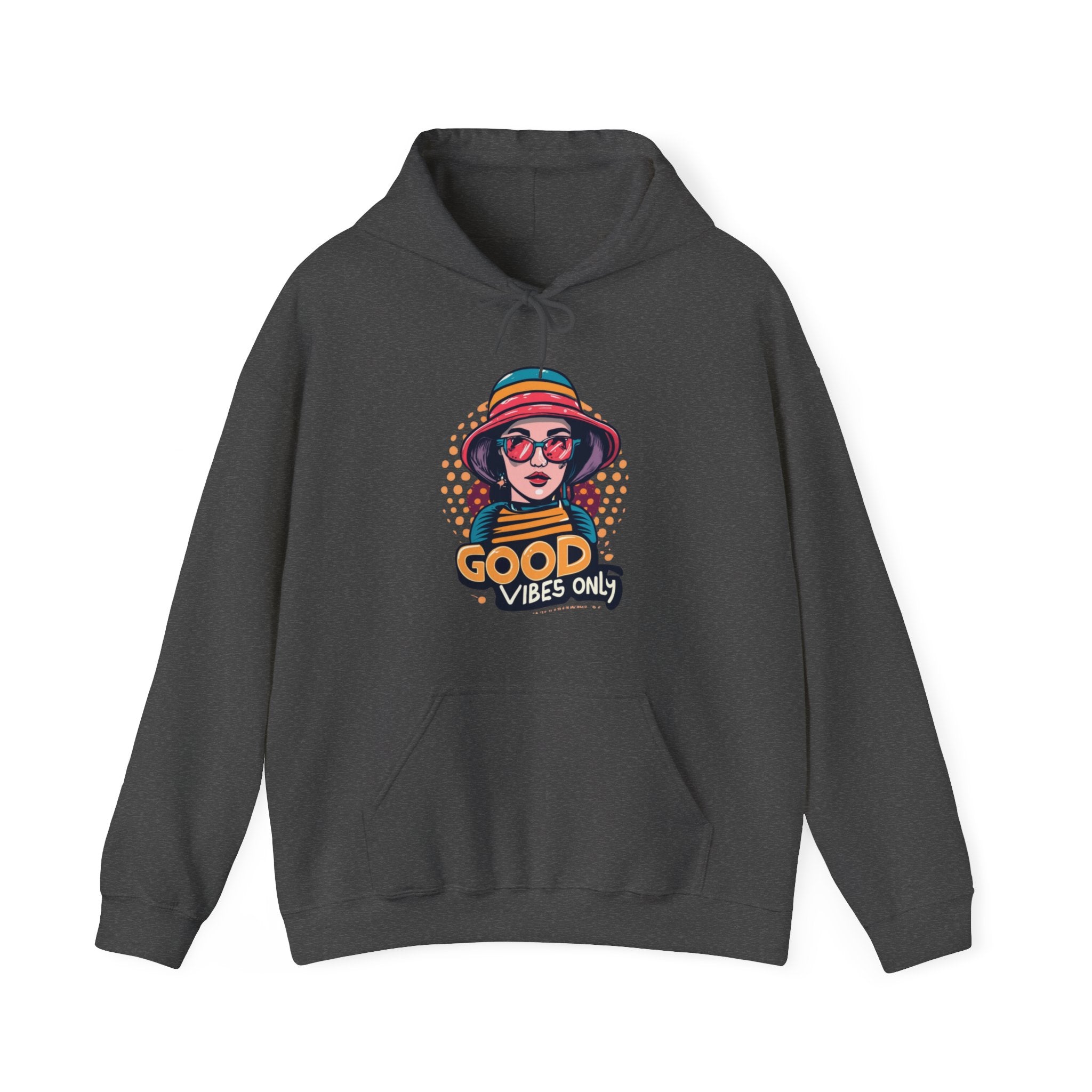 Good Vibes Only Unisex Heavy Blend™ Hooded Sweatshirt