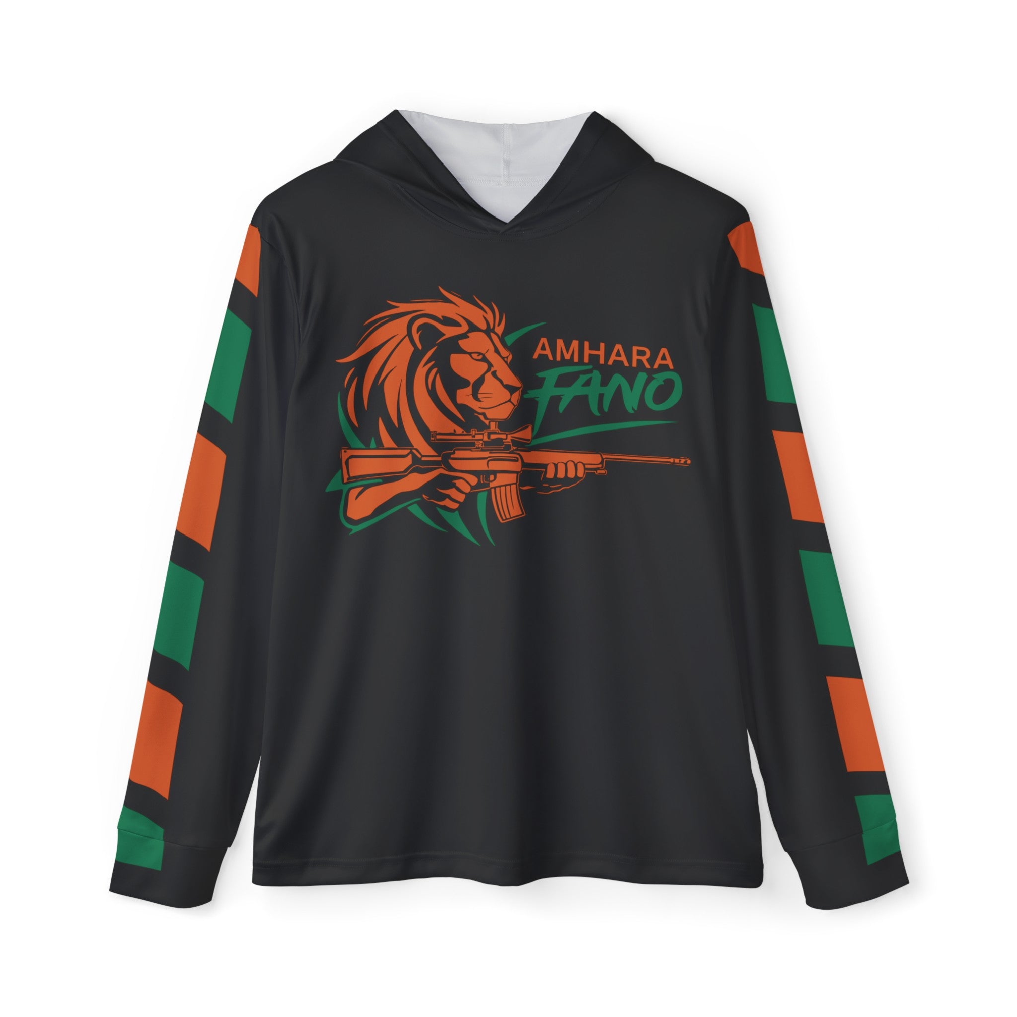 Amhara Fano Men's Sports Warmup Hoodie (AOP)