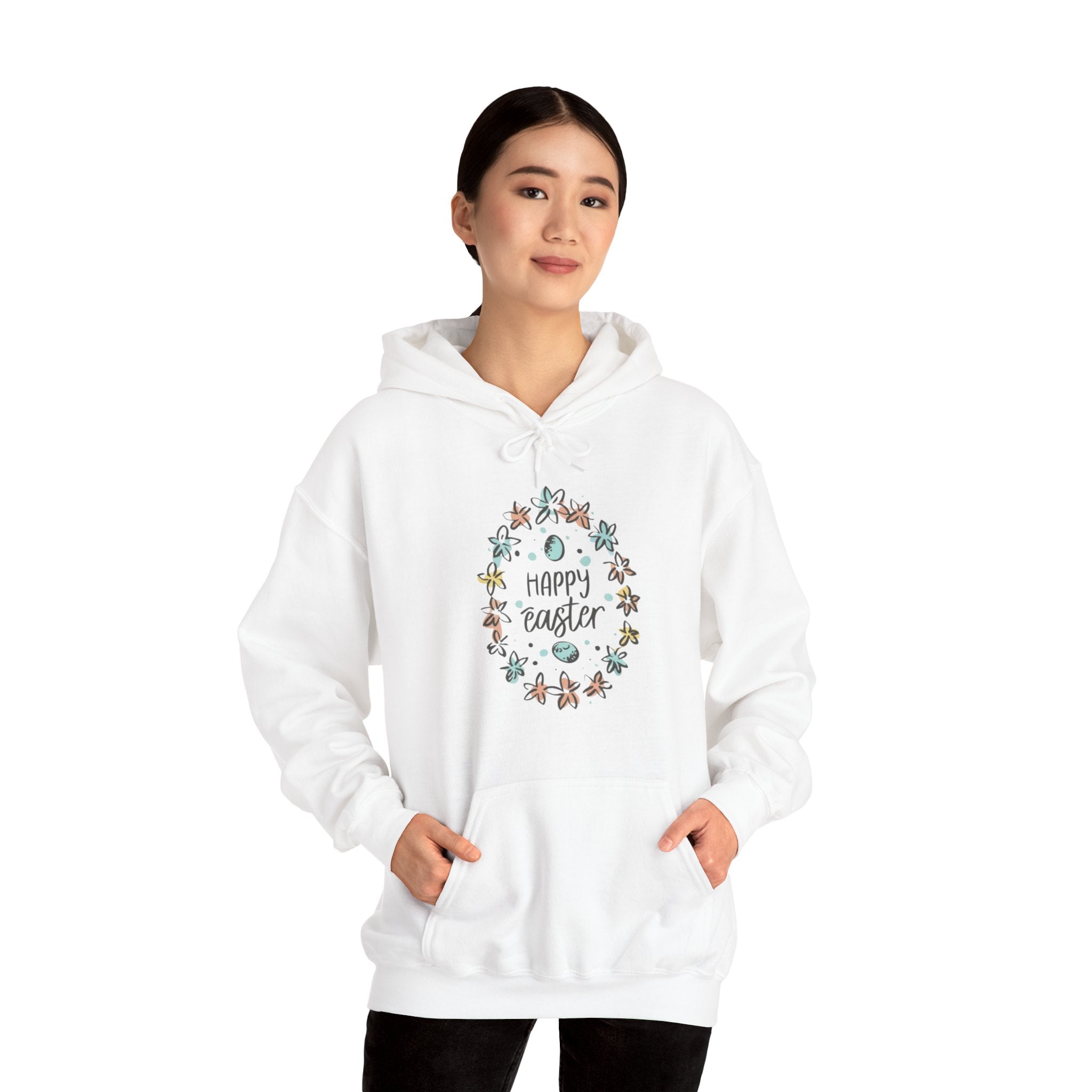 Happy Easter Unisex Heavy Blend™ Hooded Sweatshirt