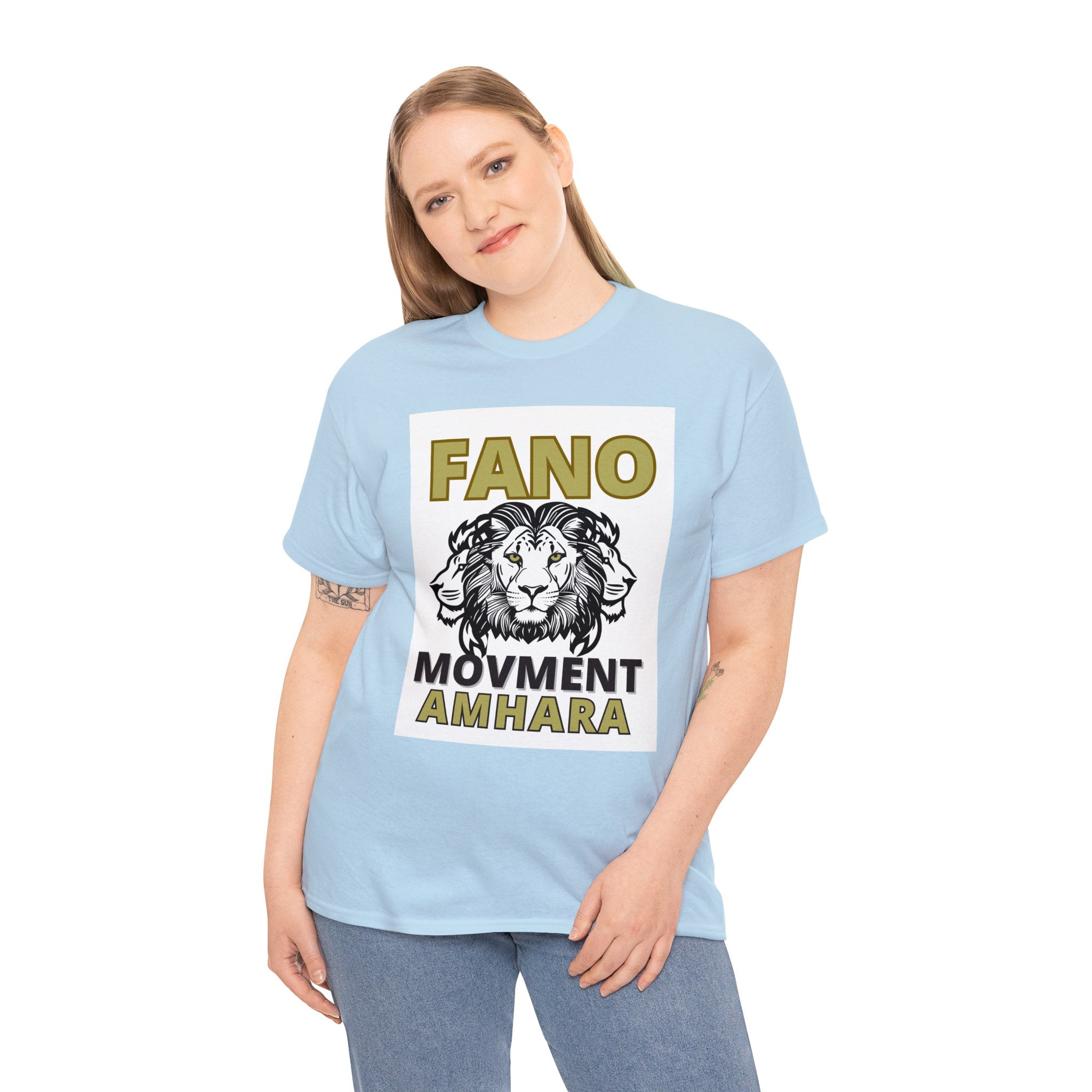 LION UNISEX HEAVY COTTON UNISEX COTTON TEE