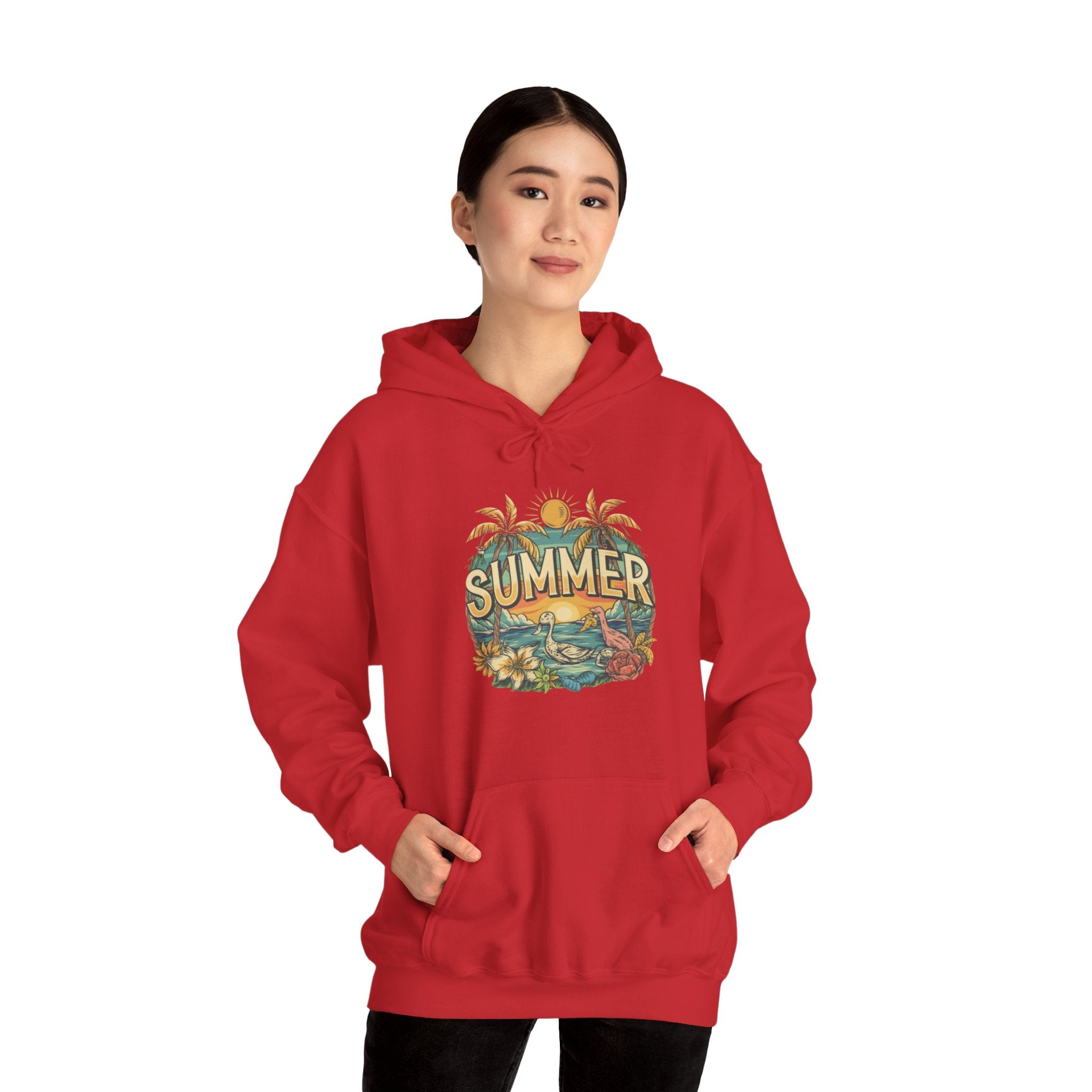 Summer Unisex Heavy Blend™ Hooded Sweatshirt