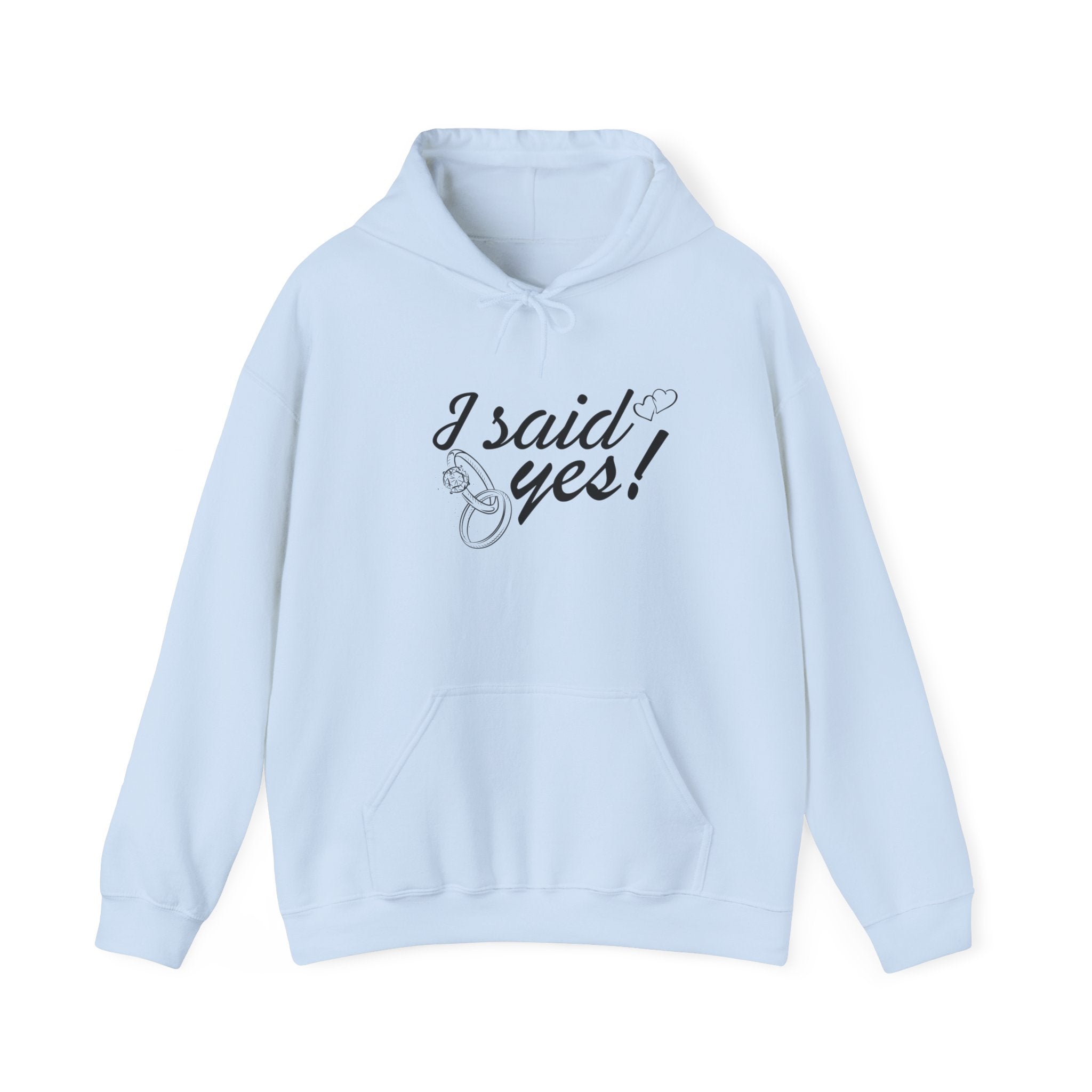 I Said Yes Unisex Heavy Blend™ Hooded Sweatshirt