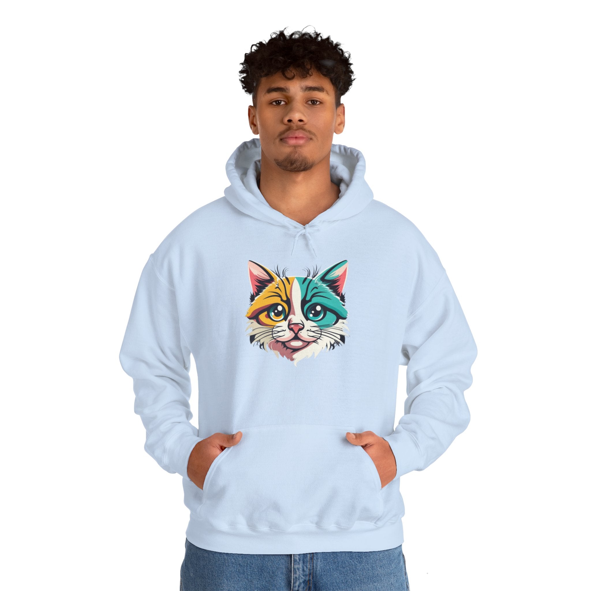 Cat Unisex Heavy Blend™ Hooded Sweatshirt