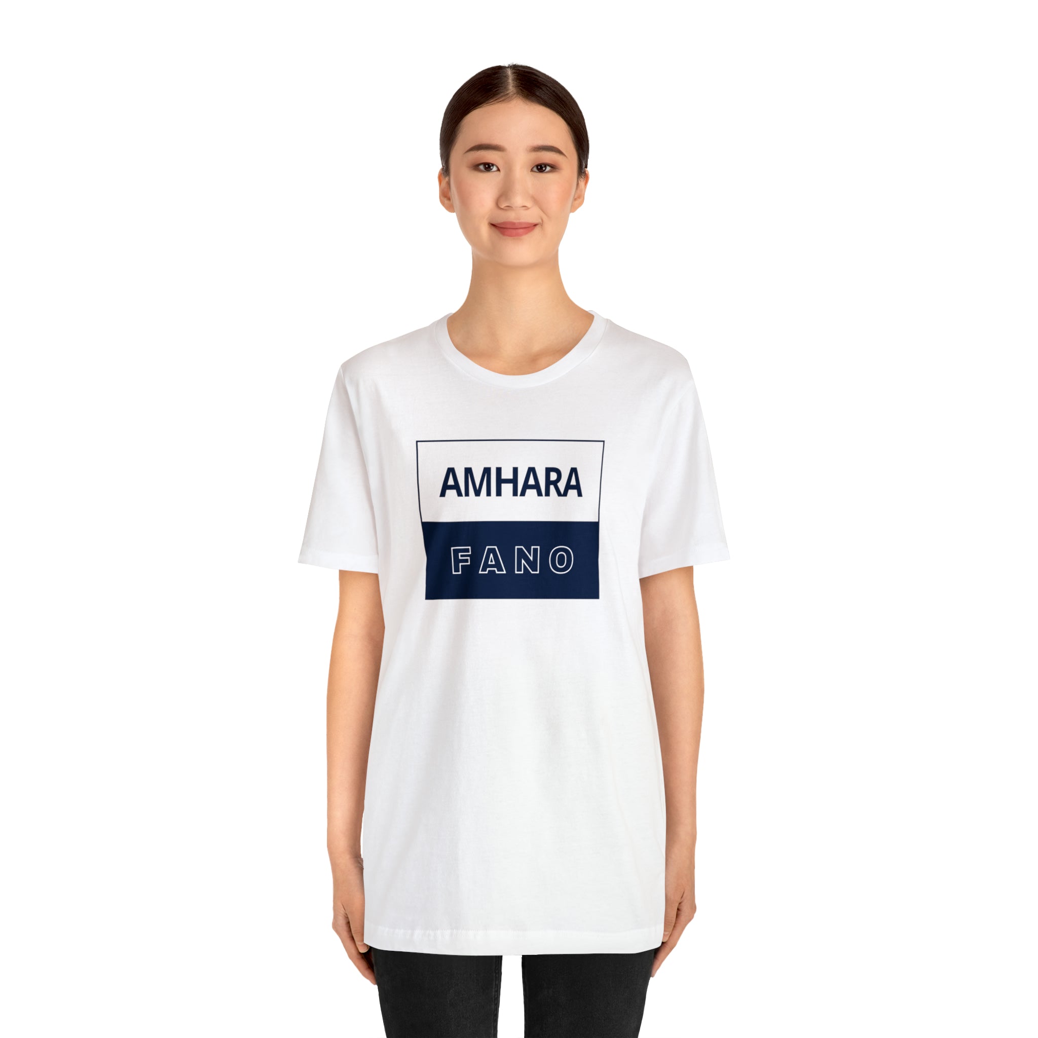 AMHARA FANO UNISEX JERSEY SHORT SLEEVE TEE