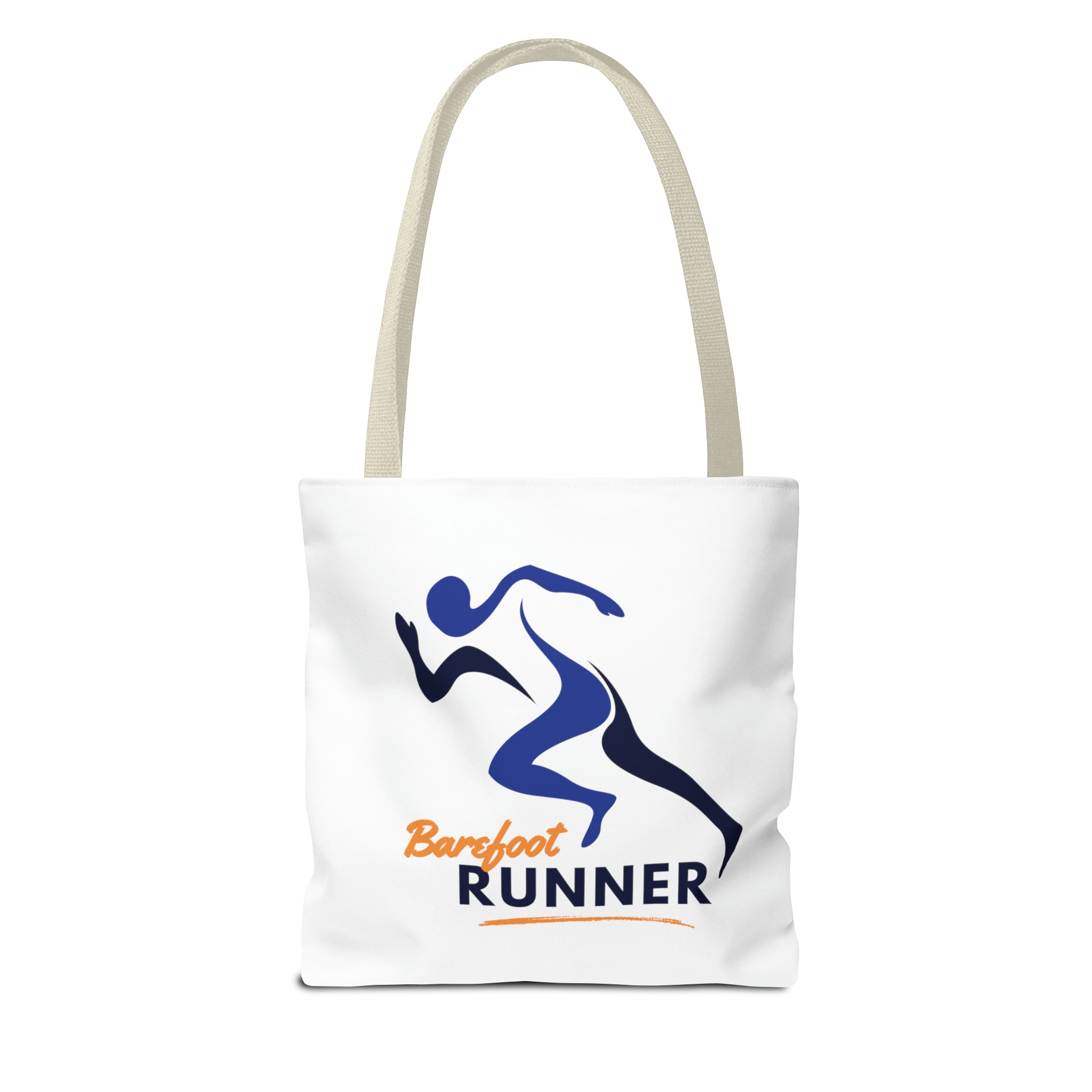 Barefoot Runner Tote Bag (AOP)