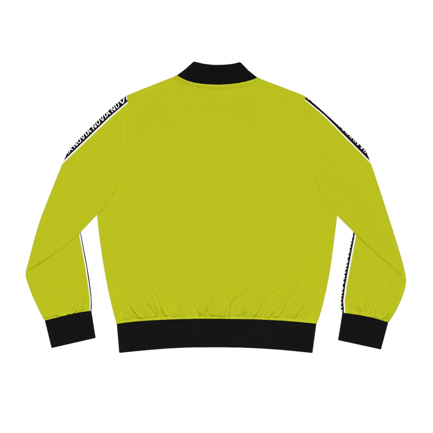 Nuvia lime green Women's Bomber Jacket (AOP)