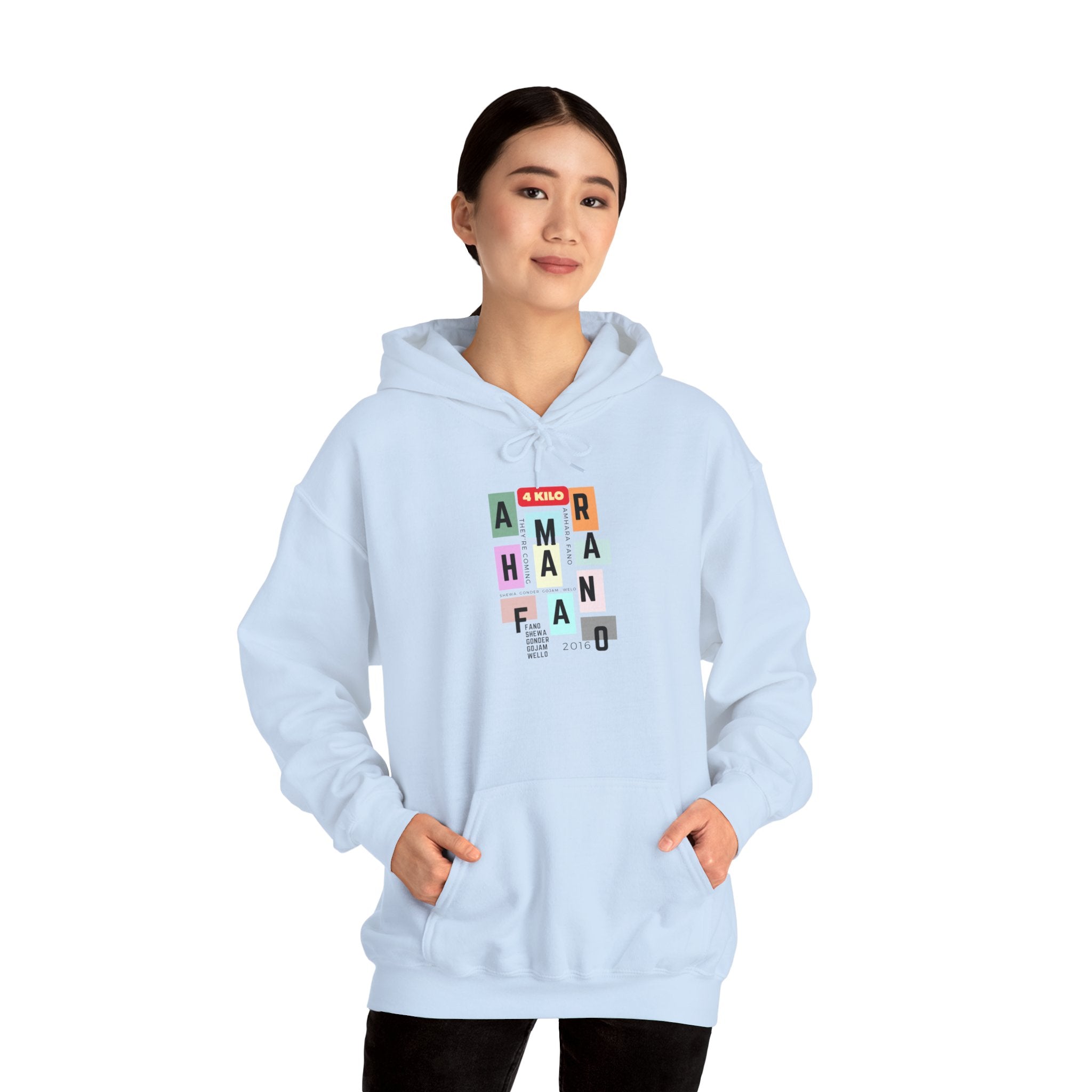 Amhara Fano Unisex Heavy Blend™ Hooded Sweatshirt